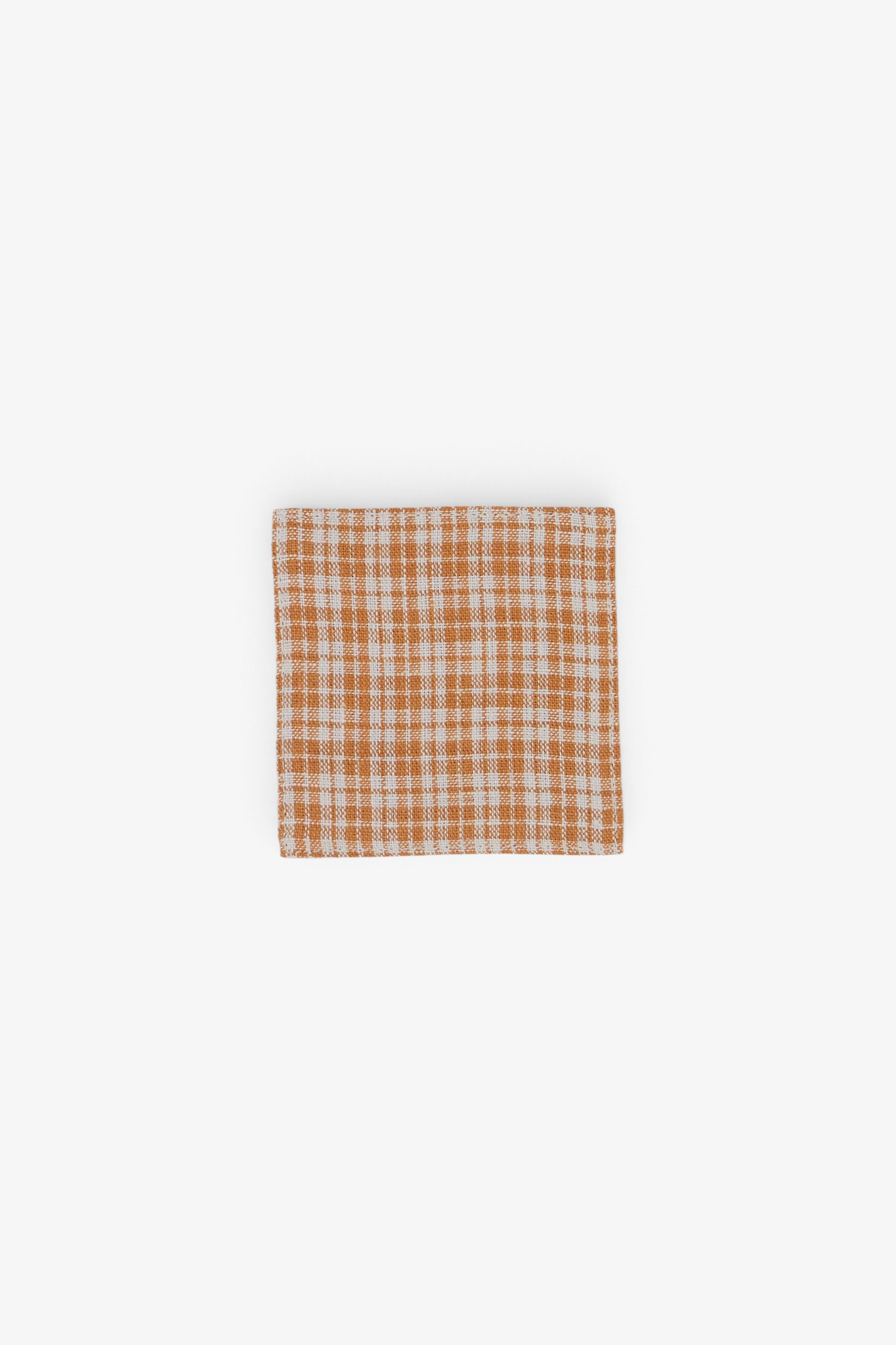Fog Linen Linen Coaster Vintage Check, curated by Shop Sommer in San Francisco.