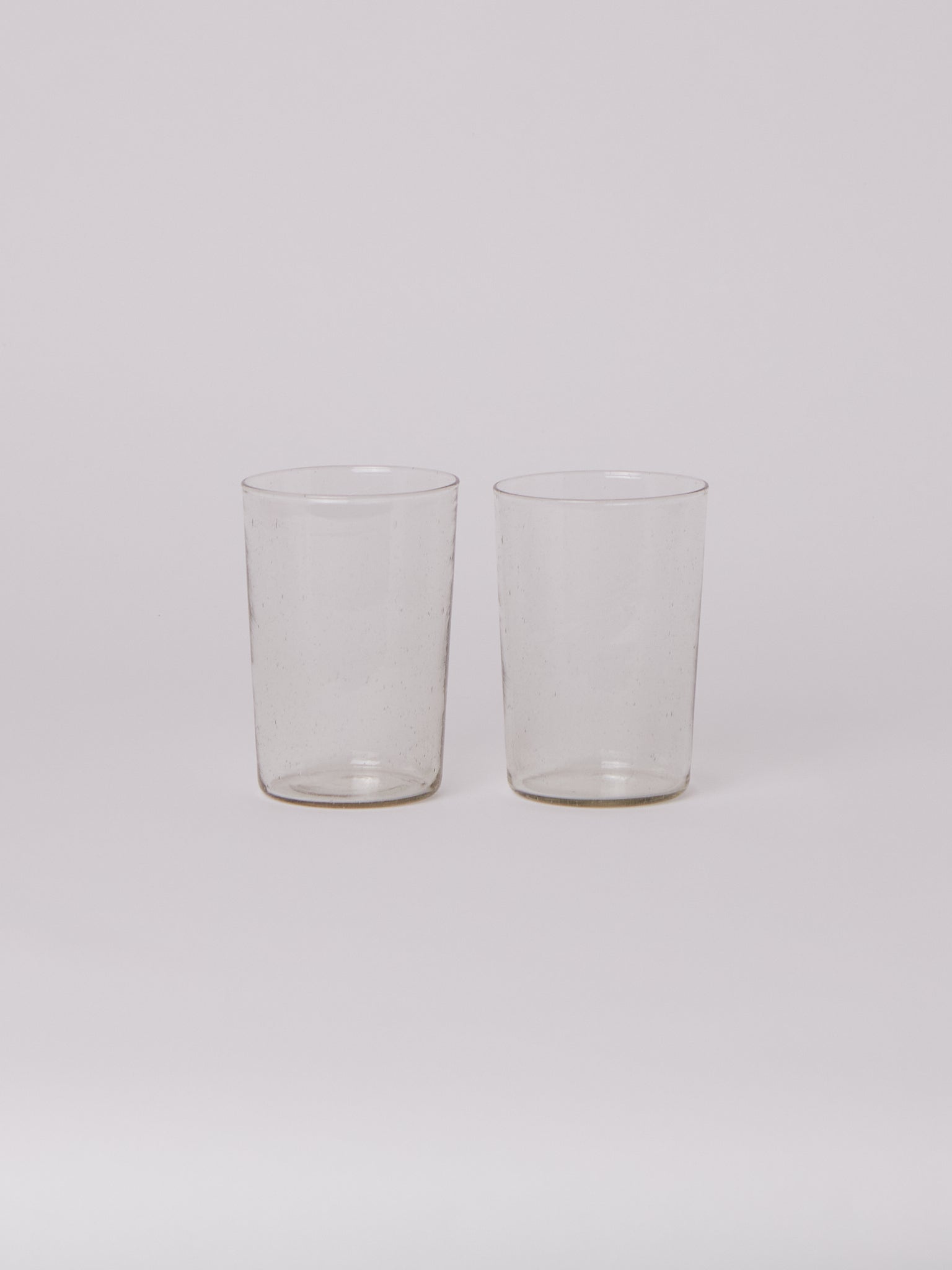FRAMA Isle Glass Set in Light Smoke, curated by Shop Sommer in San Francisco.