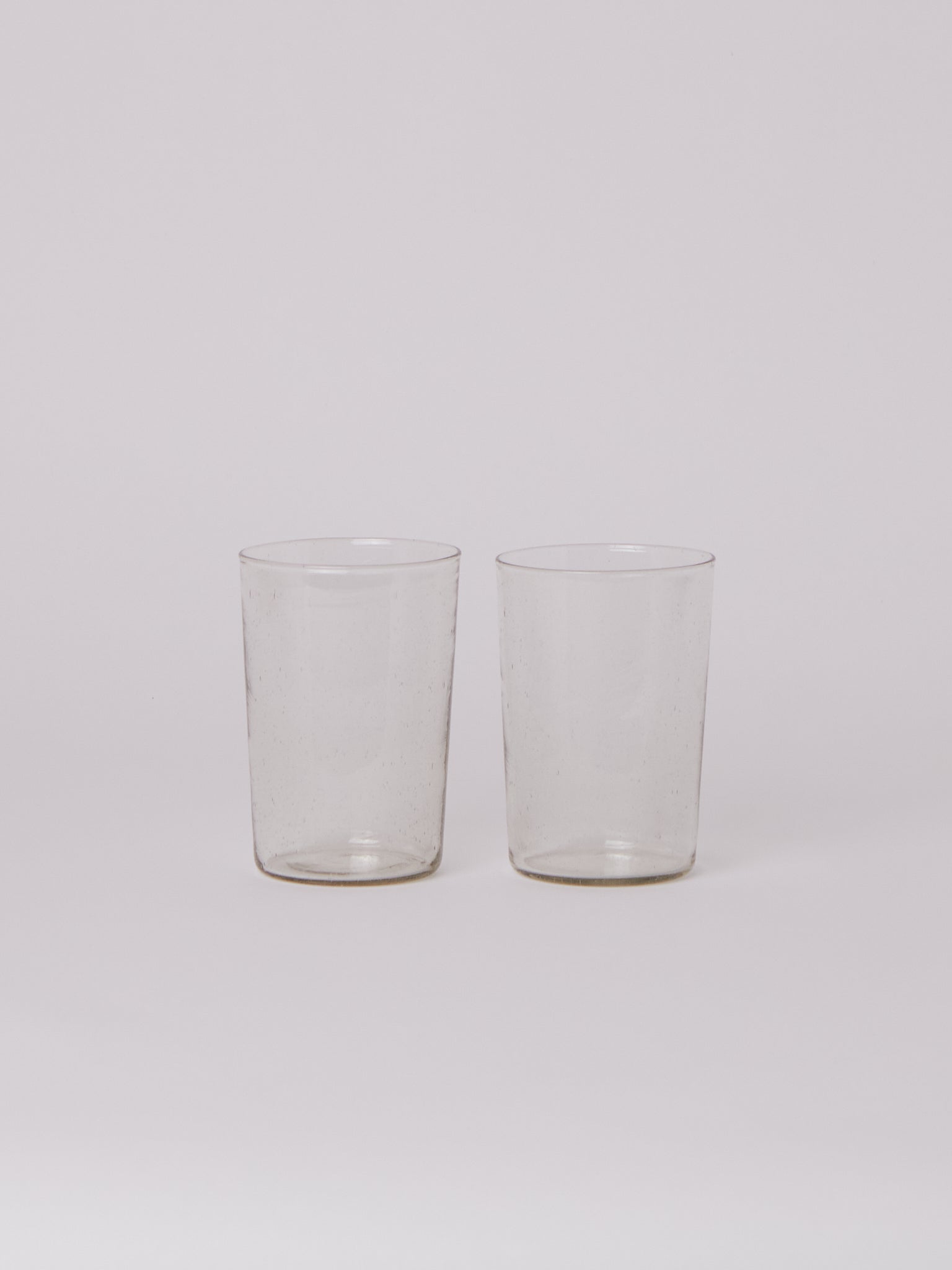 FRAMA Isle Glass Set in Light Smoke, curated by Shop Sommer in San Francisco.
