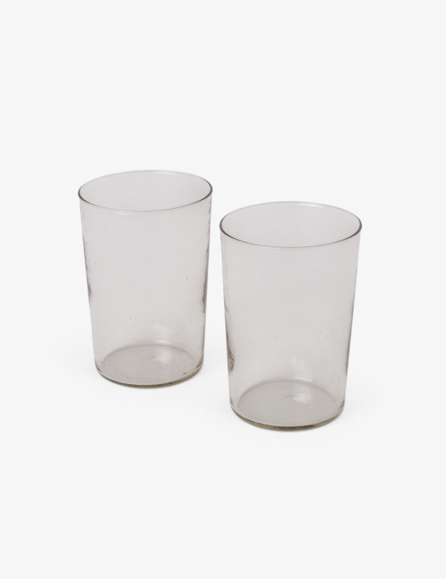 FRAMA Isle Glass Set in Light Smoke, curated by Shop Sommer in San Francisco.