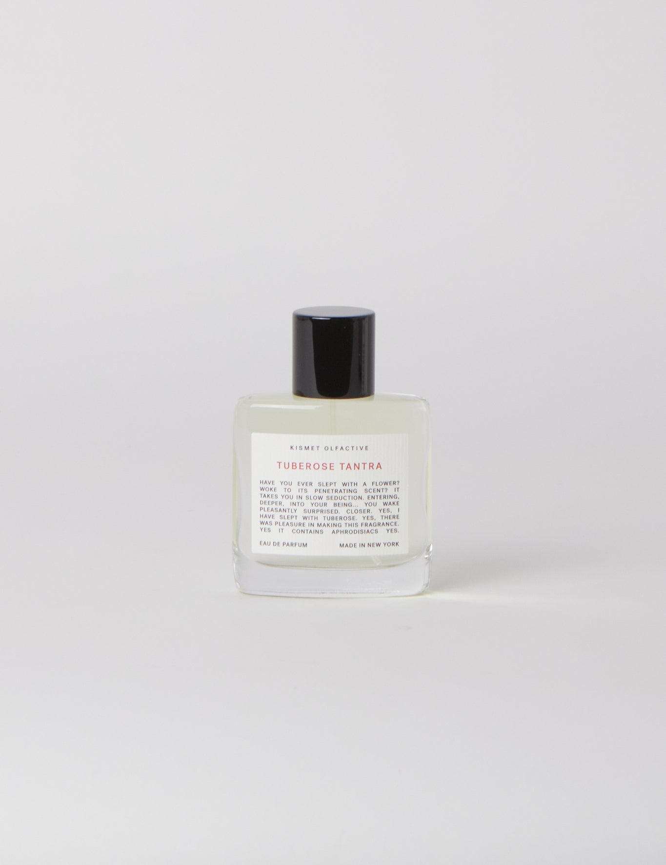 Kismet Olfactive Tuberose Tantra Eau de Parfum 50mL, curated by Shop Sommer in San Francisco.
