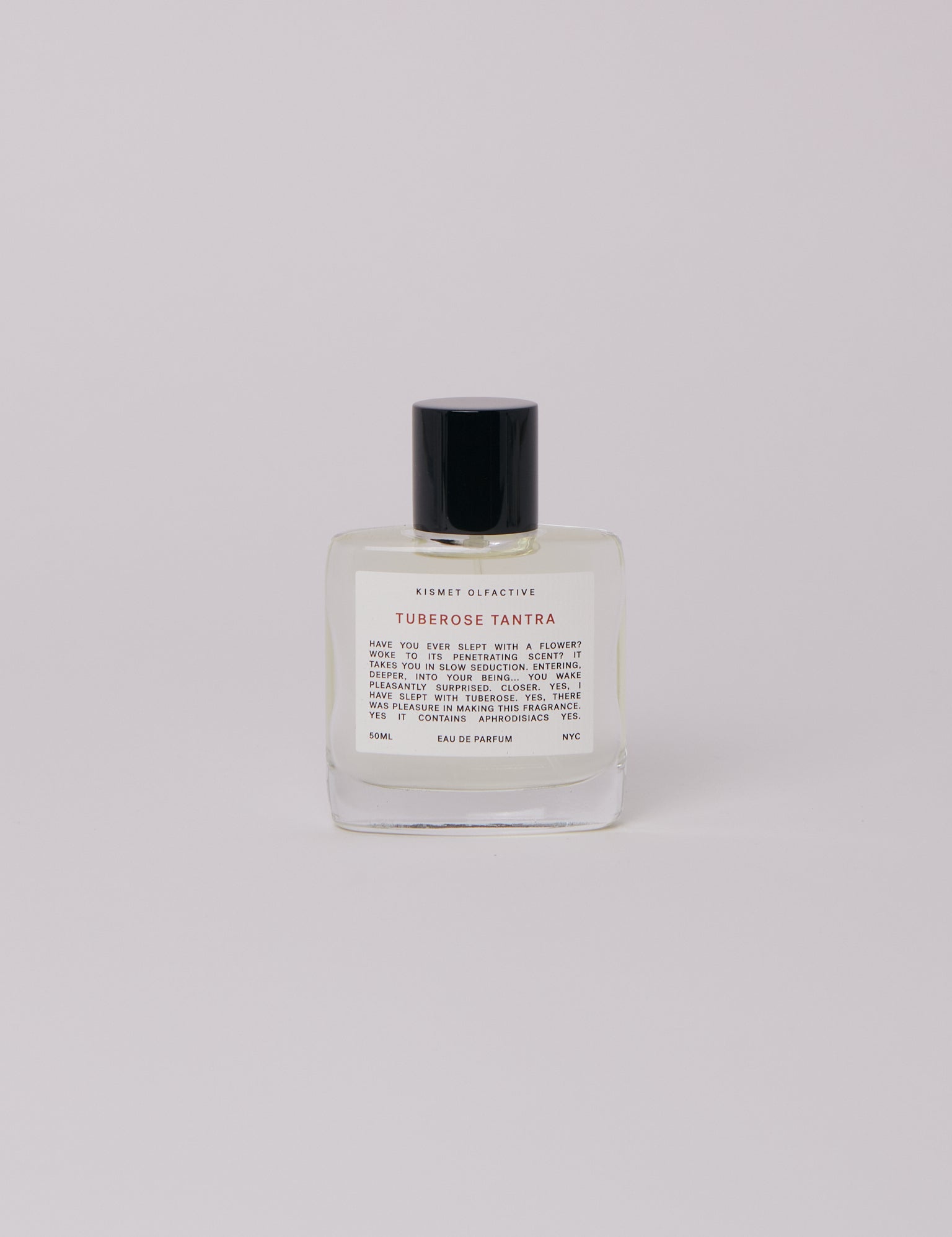 Kismet Olfactive Tuberose Tantra Eau de Parfum 50mL, curated by Shop Sommer in San Francisco.