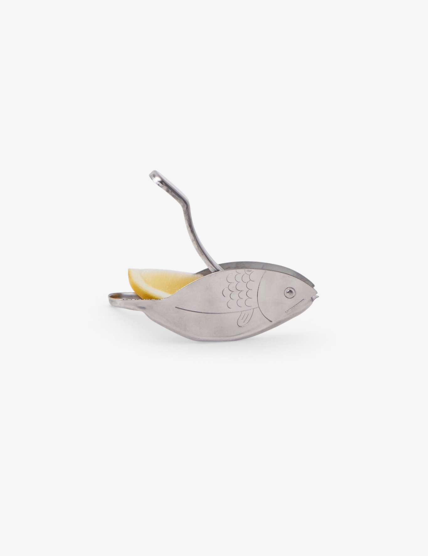 Stainless Steel Fish Lemon Squeezer, curated by Shop Sommer in San Francisco.