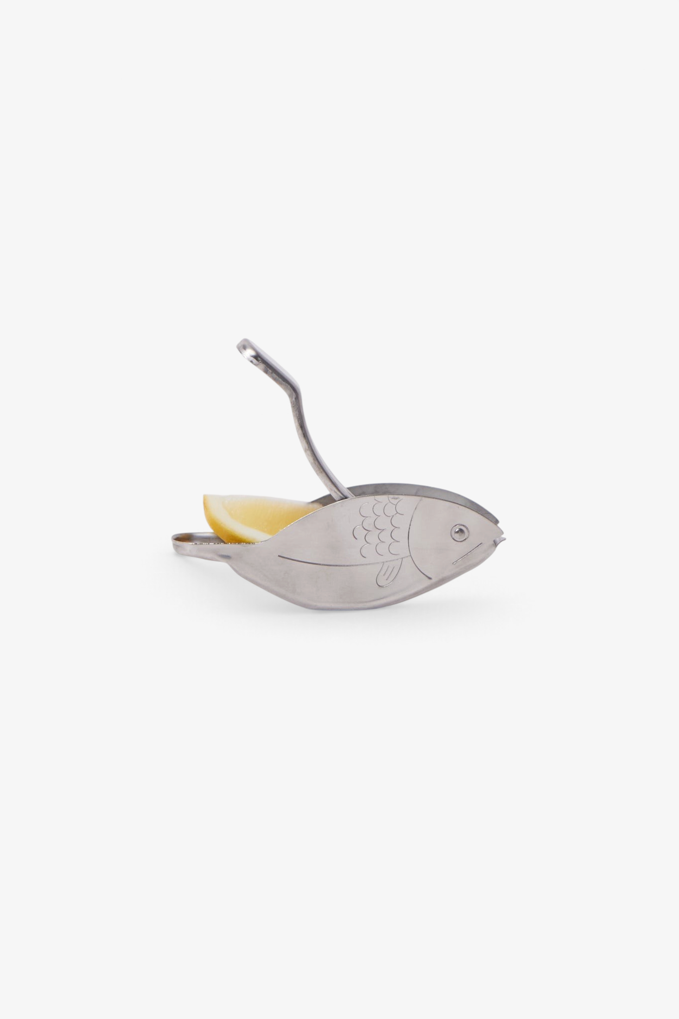 Stainless Steel Fish Lemon Squeezer, curated by Shop Sommer in San Francisco.