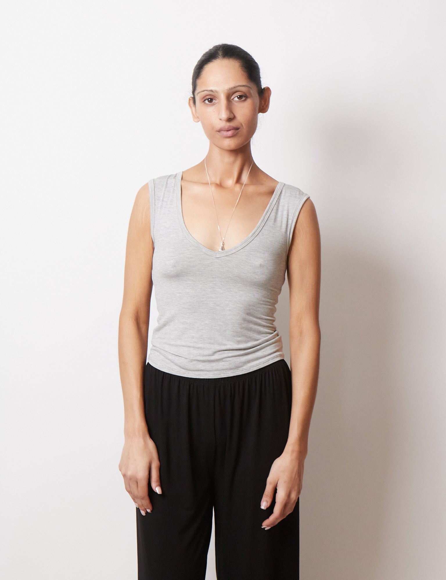Kye Intimates Shell Sleeveless Top Dove, curated by Shop Sommer in San Francisco.