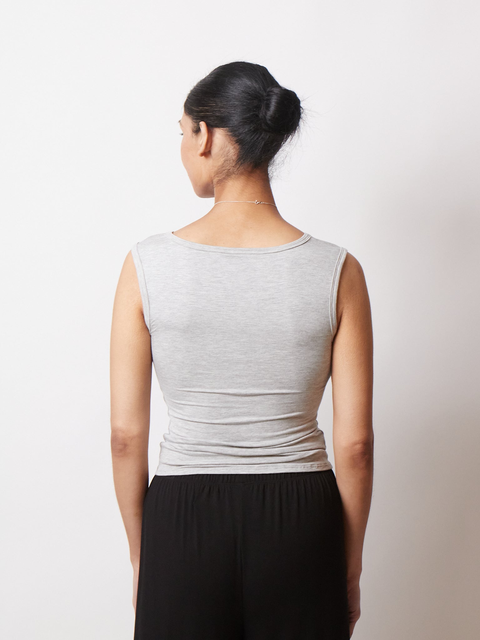 Kye Intimates Shell Sleeveless Top Dove, curated by Shop Sommer in San Francisco.