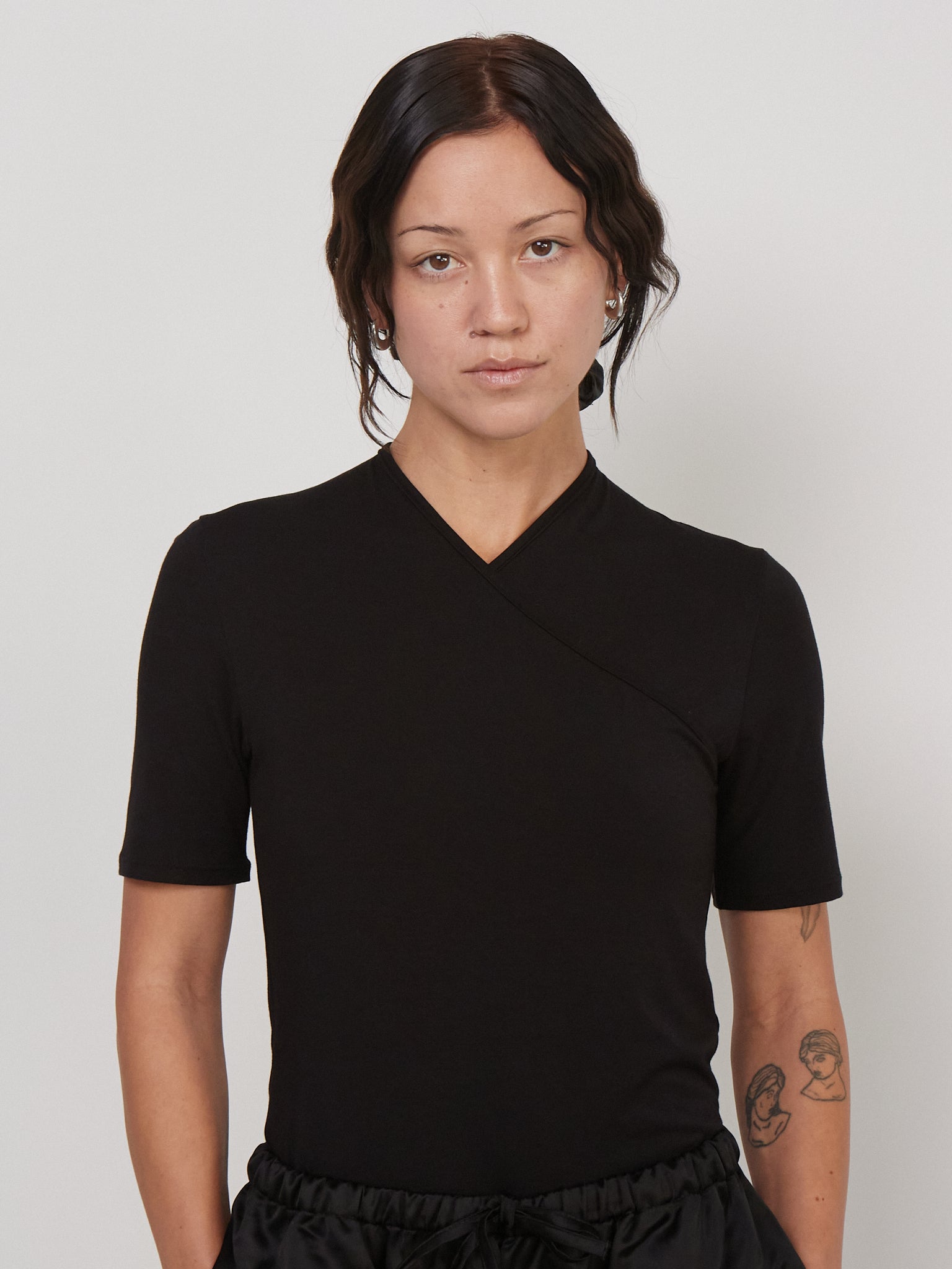 Kye Intimates Recline French Sleeve Black Shop Sommer San Francisco
