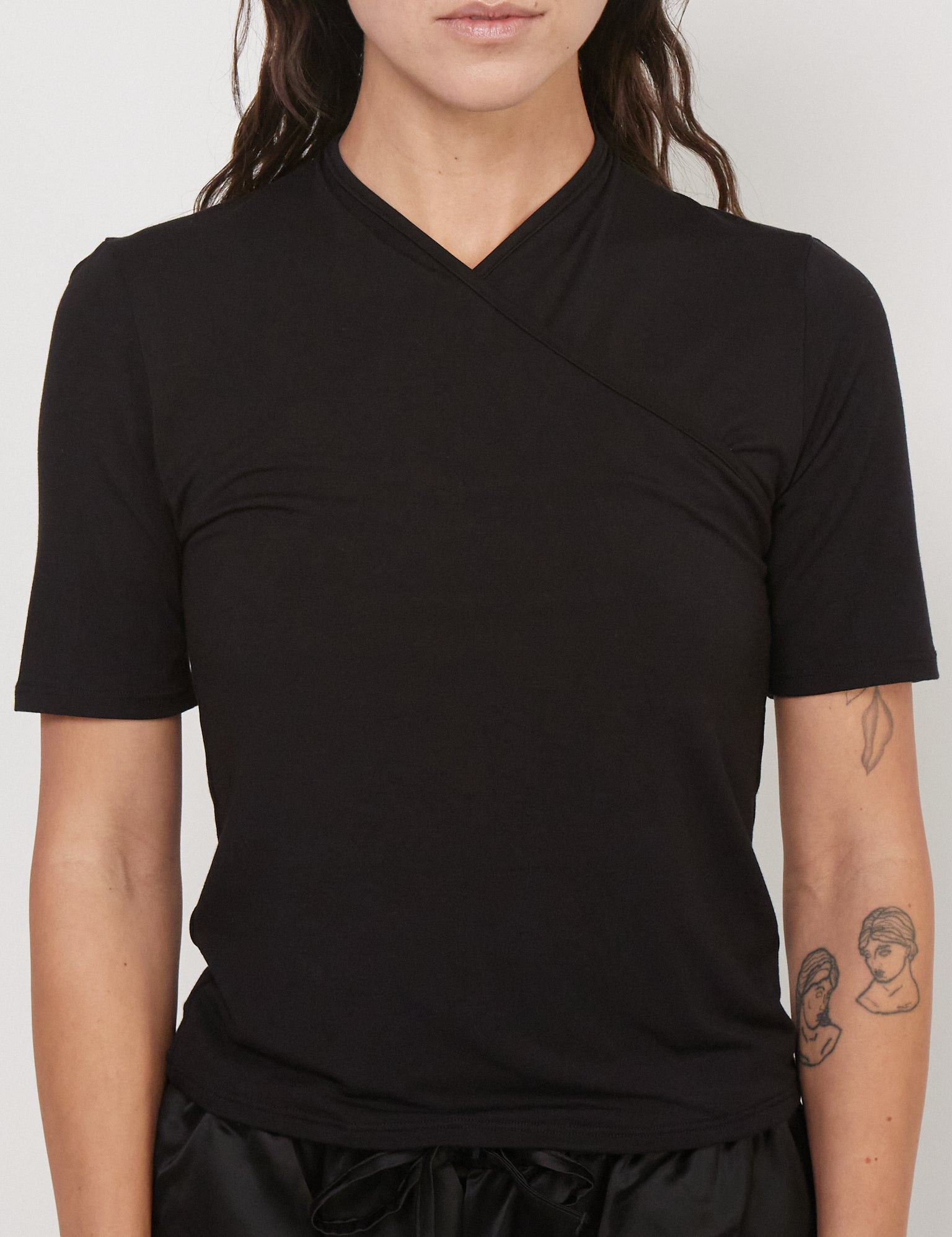 Kye Intimates Recline French Sleeve Black Shop Sommer San Francisco