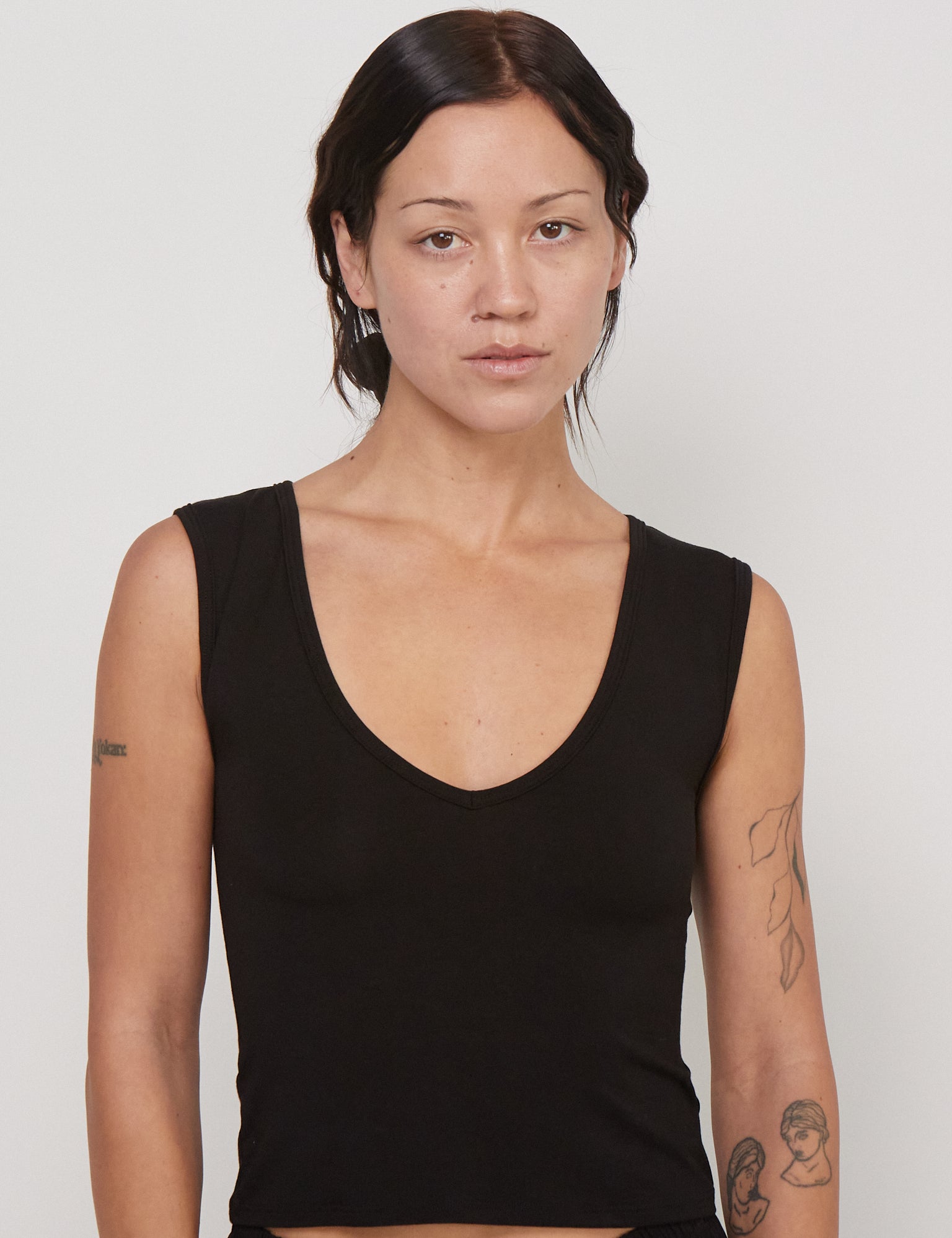 Kye Intimates Recline Shell Sleeveless Top Black, curated by Shop Sommer in San Francisco.
