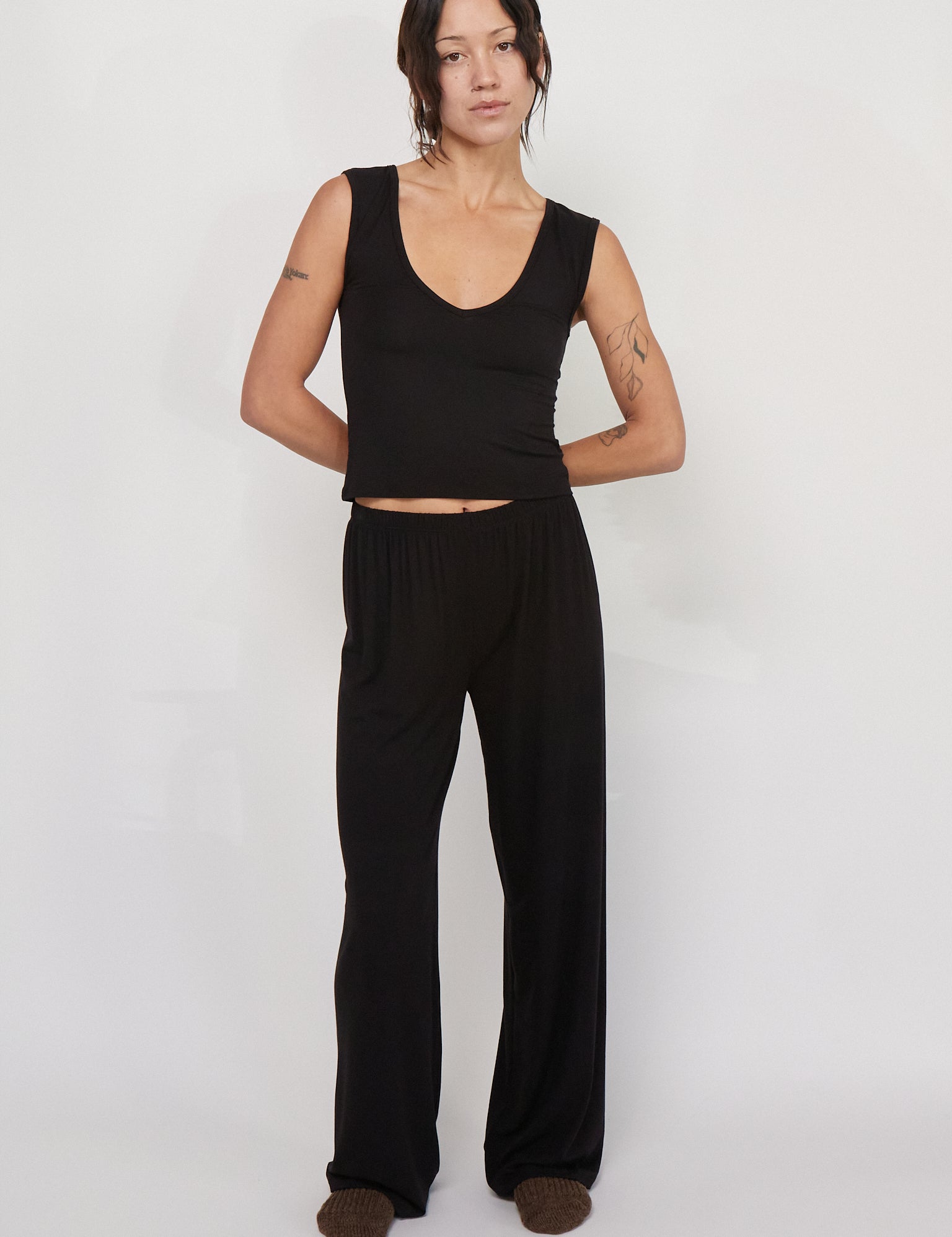 Kye Intimates Recline Pant in Black Shop Sommer San Francisco
