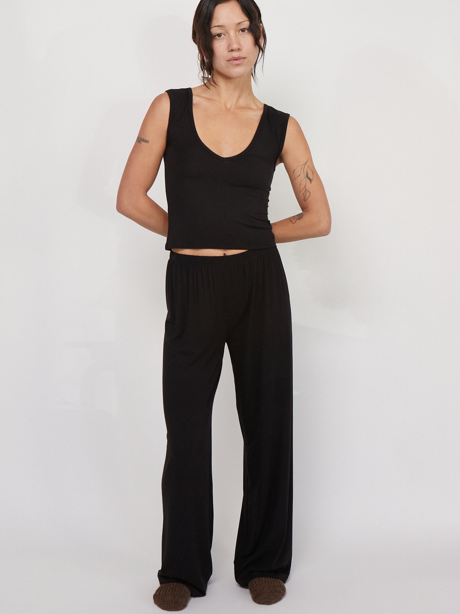 Kye Intimates Recline Pant in Black Shop Sommer San Francisco