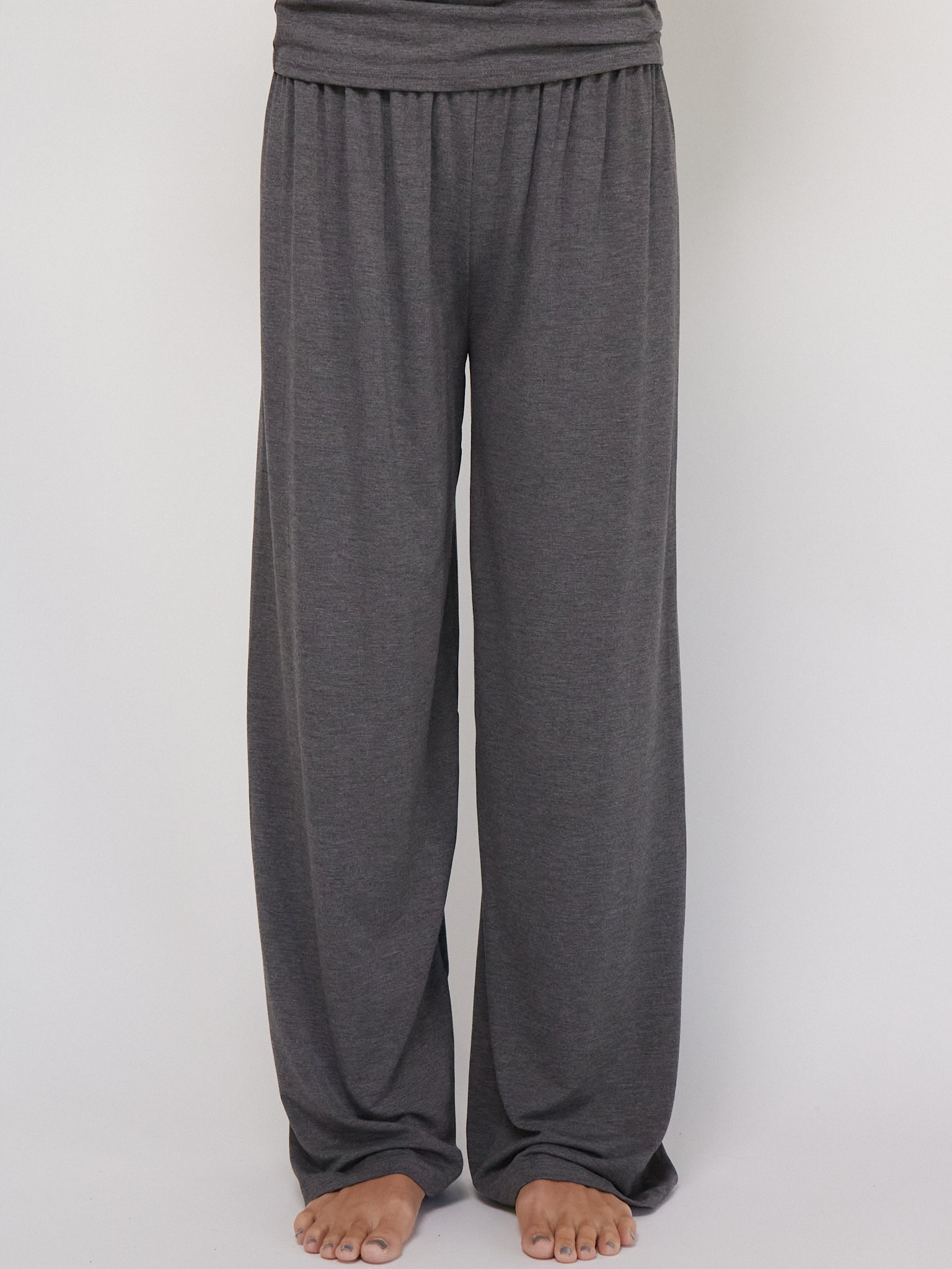 Kye Intimates Recline Pant in Charcoal Shop Sommer San Francisco