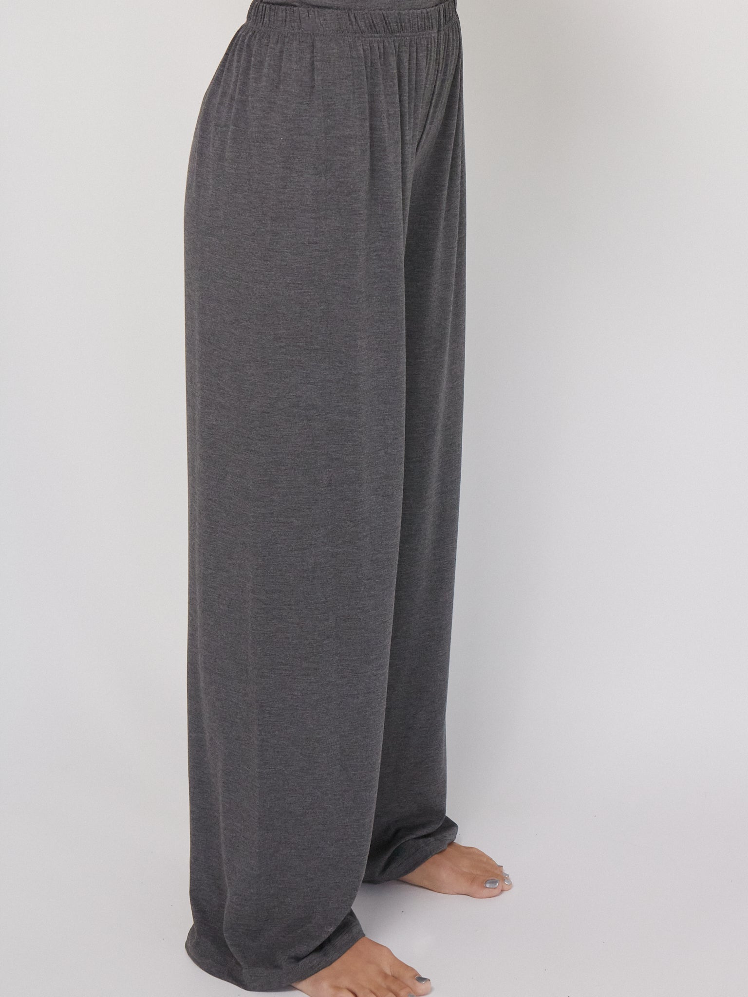 Kye Intimates Recline Pant in Charcoal Shop Sommer San Francisco