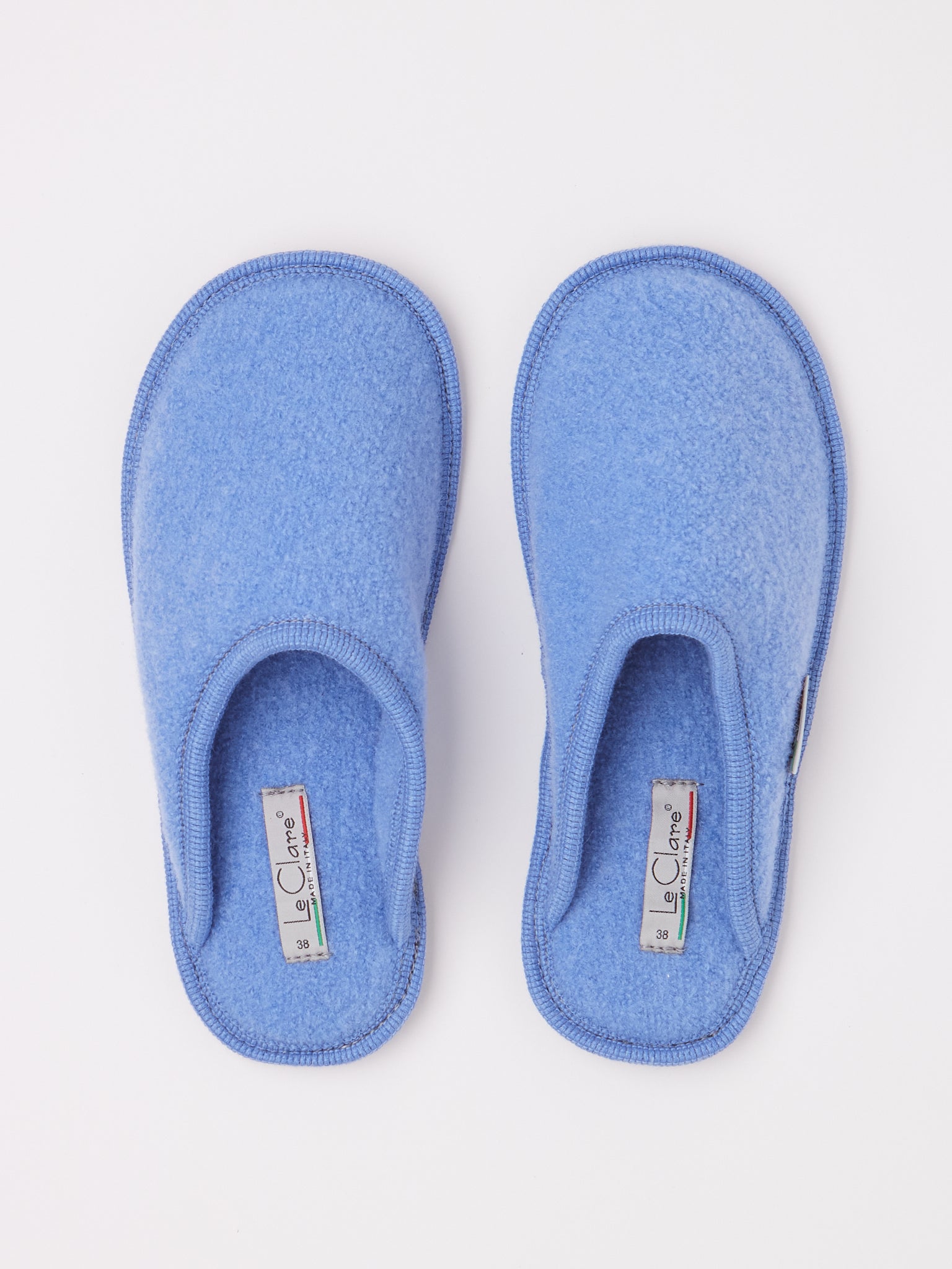 Stella Slipper Sky Blue Le Clare, curated by Shop Sommer in San Francisco.