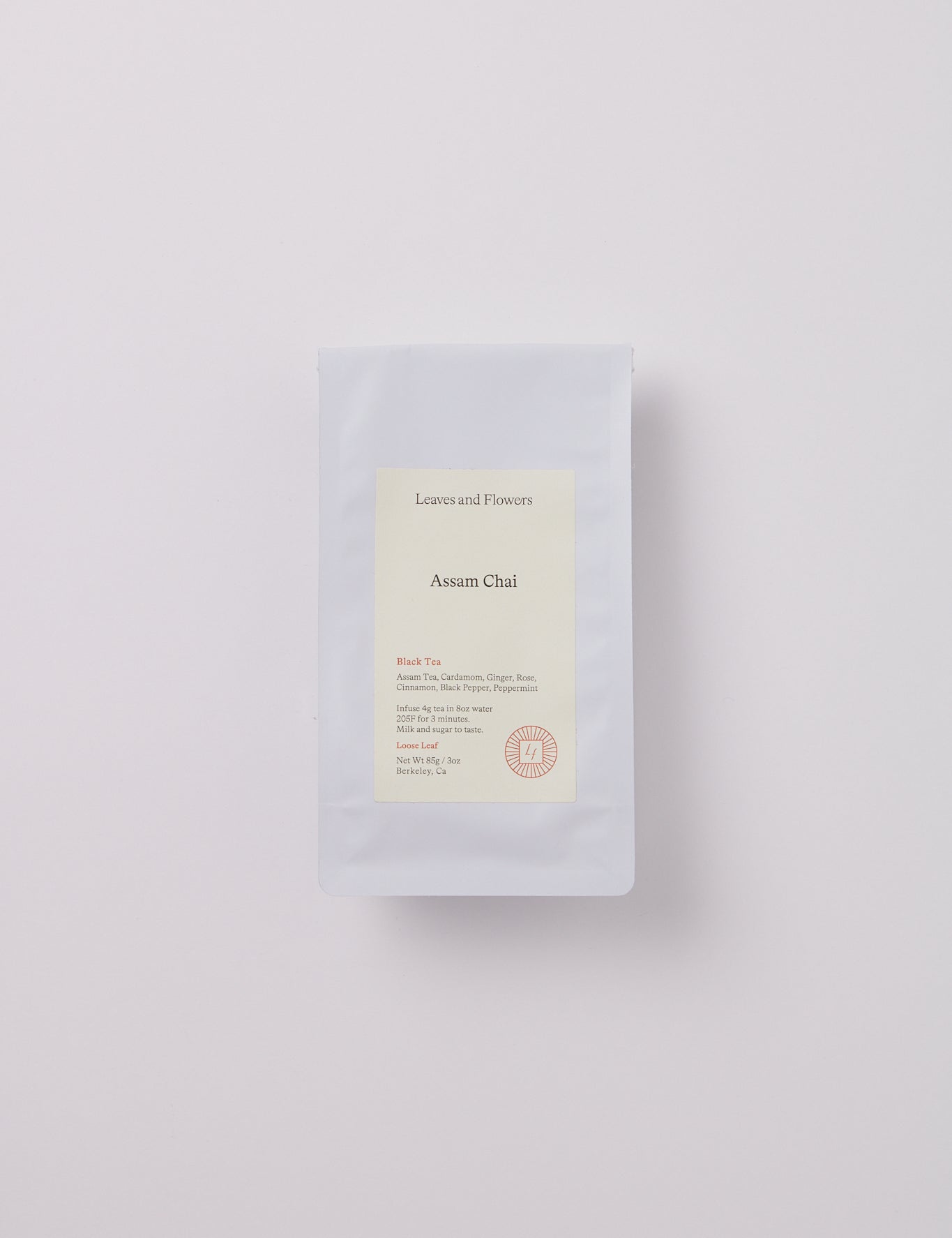 Leaves and Flowers Assam Chai Tea, curated by Shop Sommer in San Francisco.