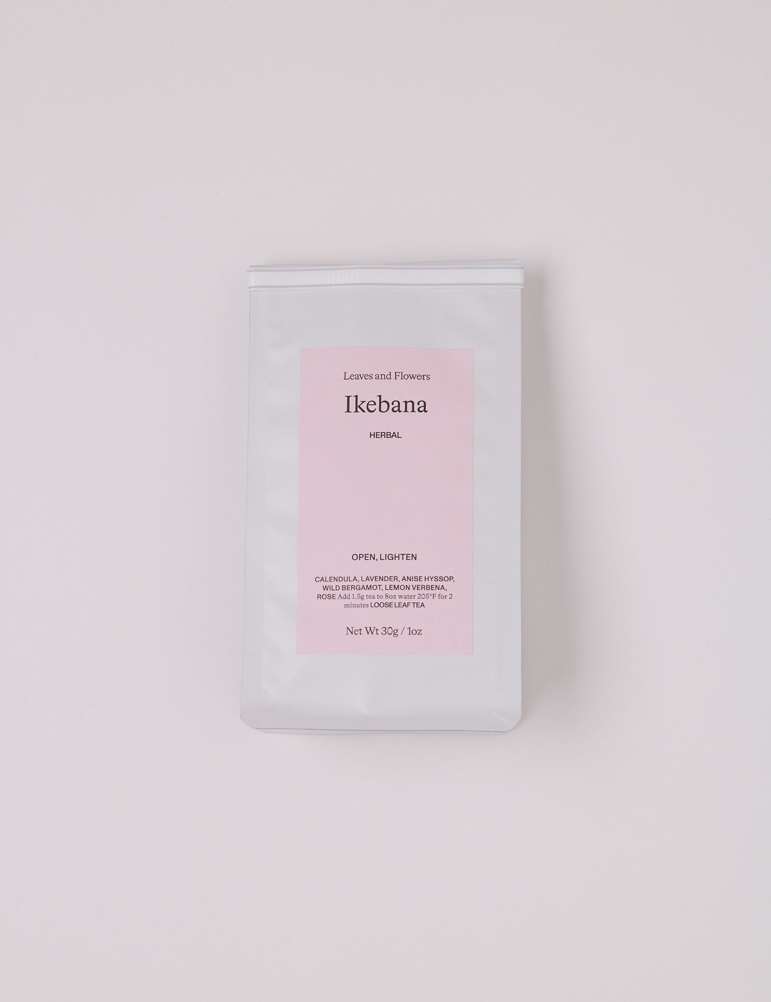 Leaves and Flowers Ikebana Botanical Tea, curated by Shop Sommer in San Francisco.