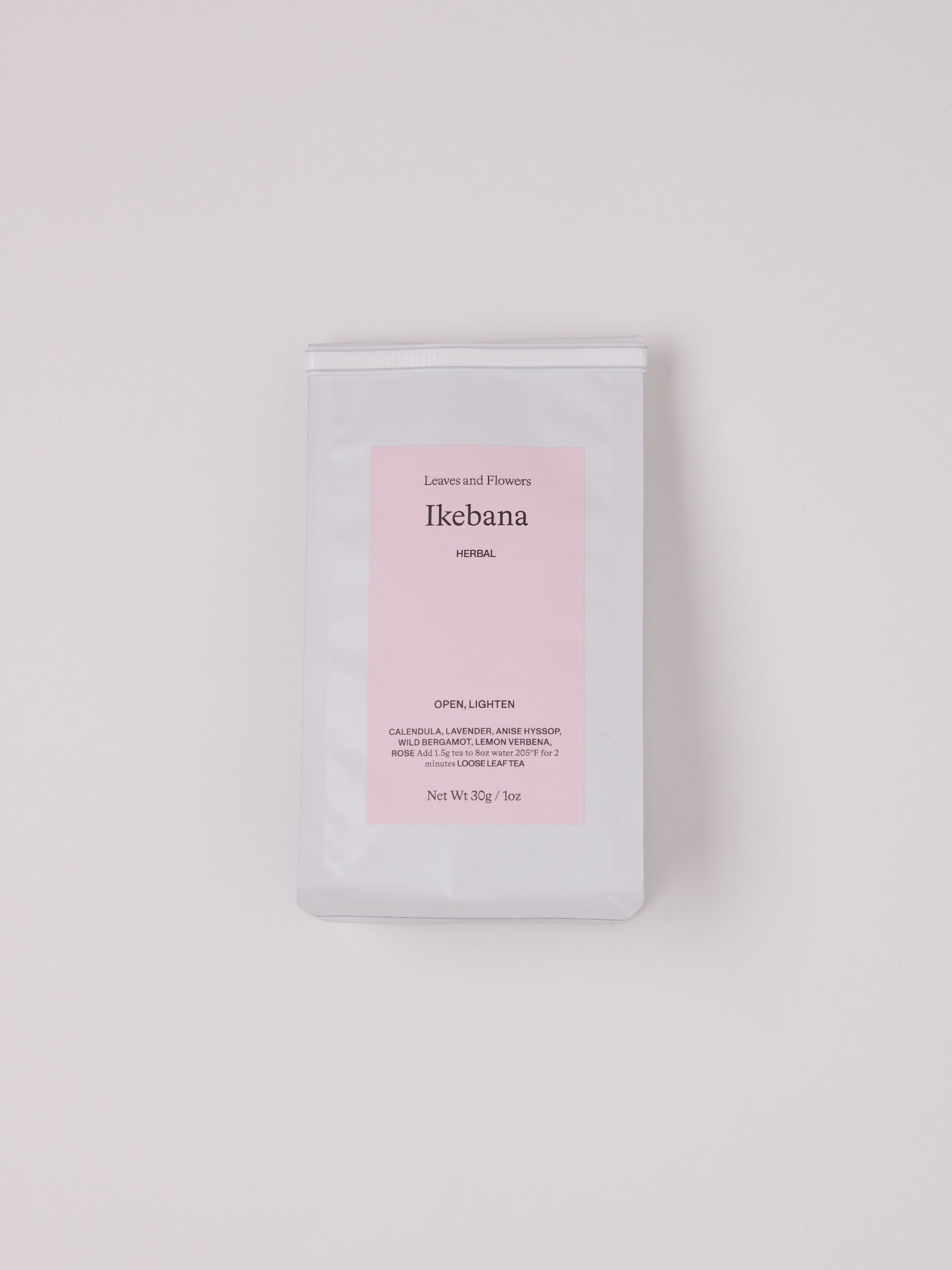 Leaves and Flowers Ikebana Botanical Tea, curated by Shop Sommer in San Francisco.