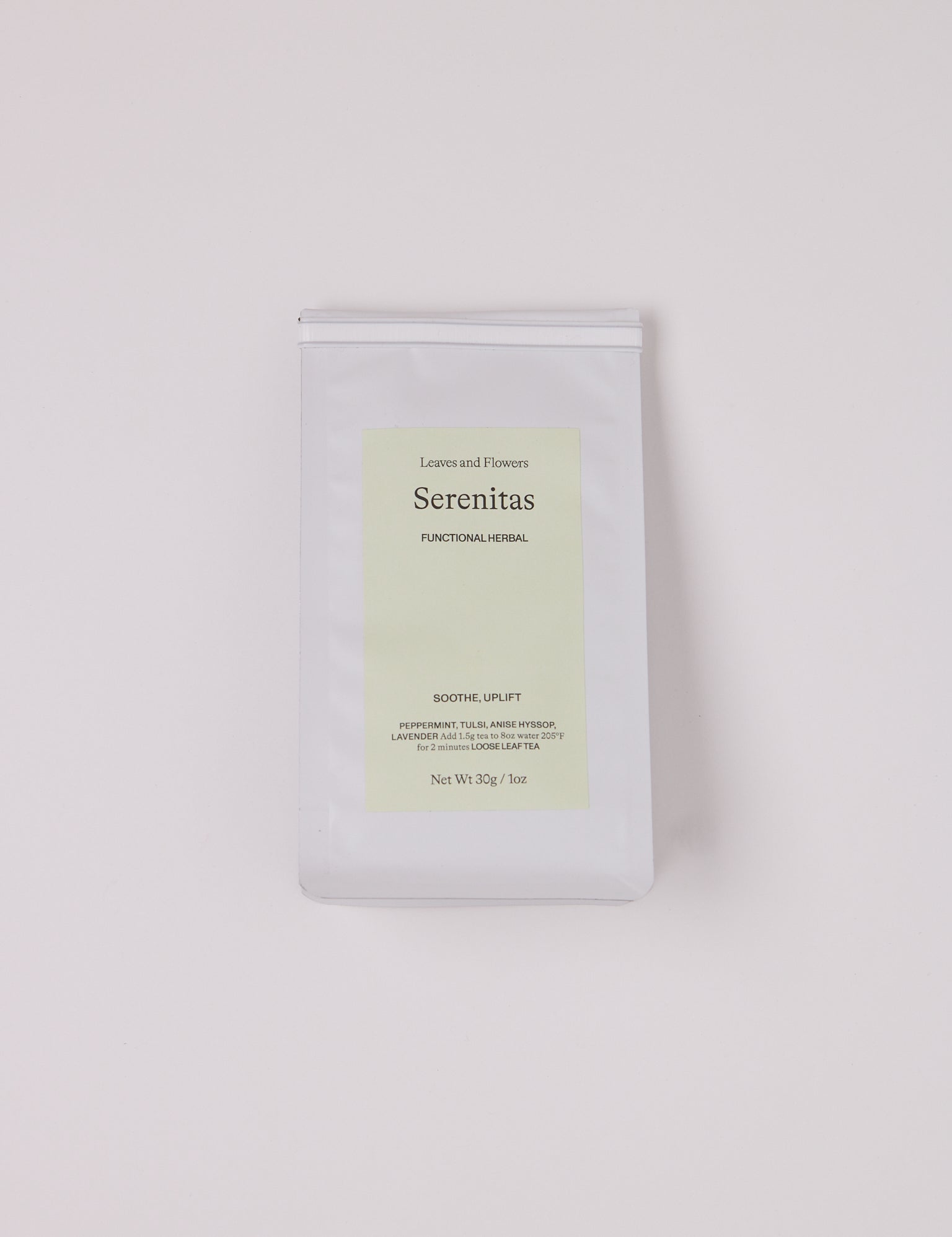 Leaves & Flowers Serenitas Tea, curated by Shop Sommer in San Francisco.