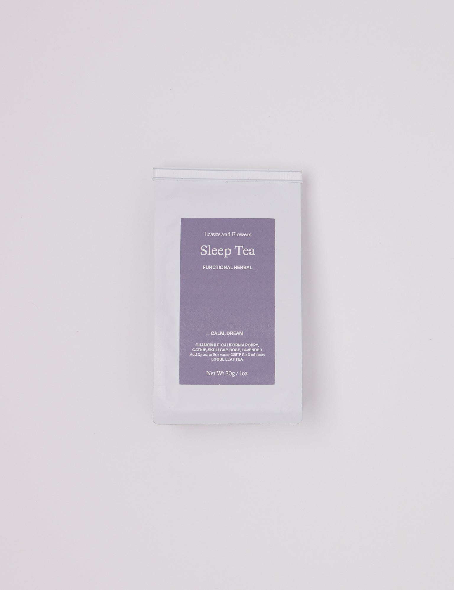Leaves and Flowers Sleep Tea, curated by Shop Sommer in San Francisco.
