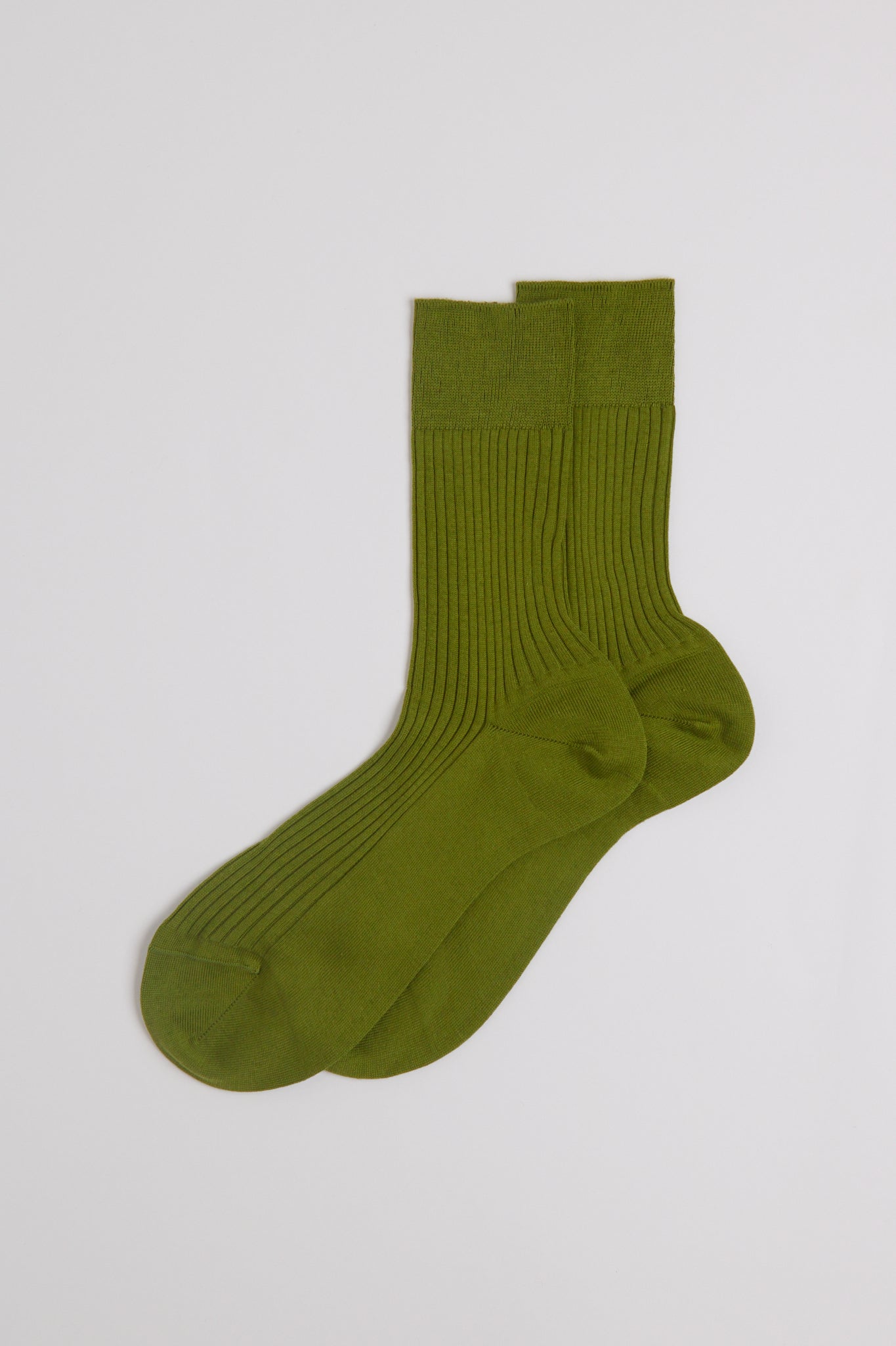 Organic Cotton Ribbed Socks