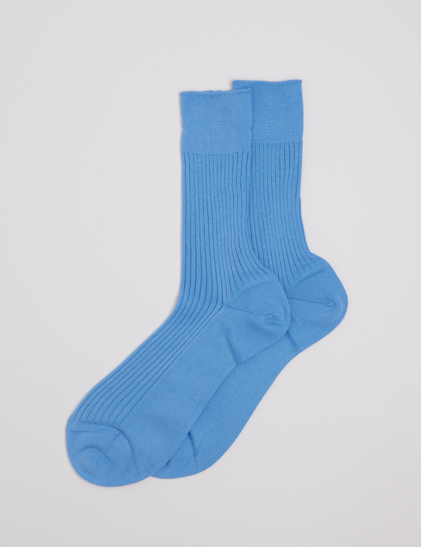 Organic Cotton Ribbed Socks