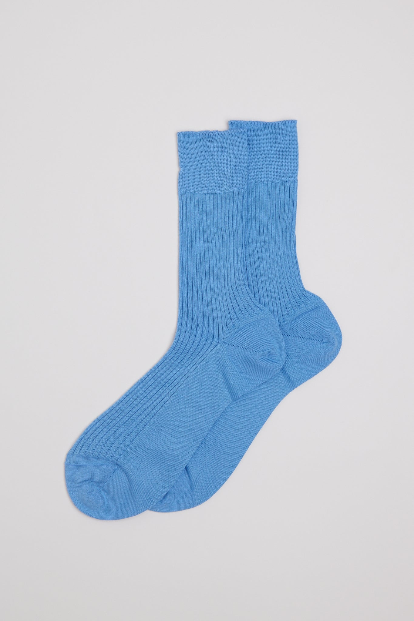 Organic Cotton Ribbed Socks