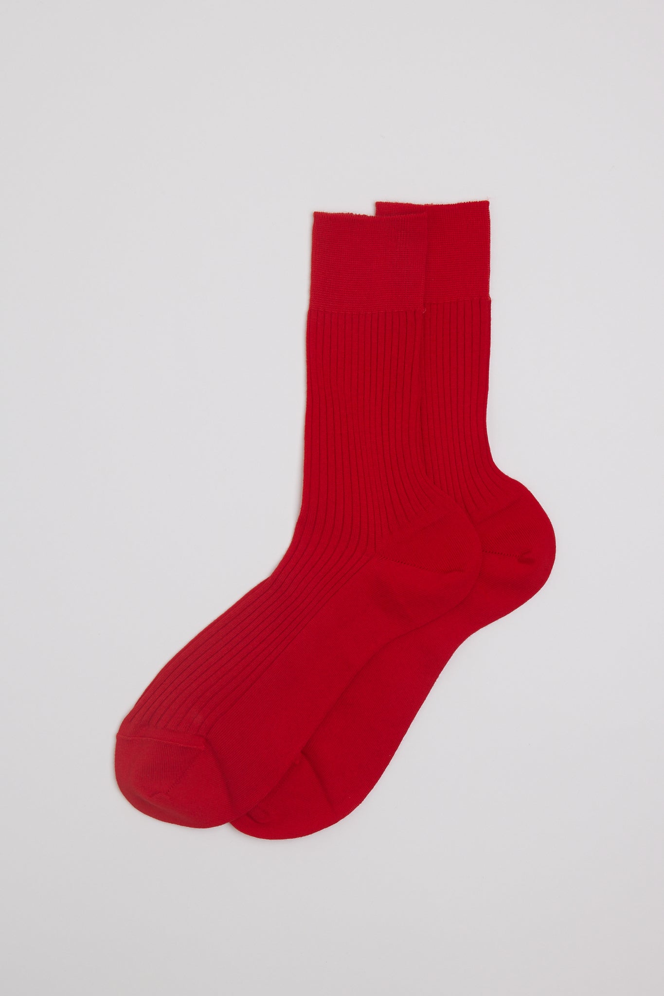 Organic Cotton Ribbed Socks