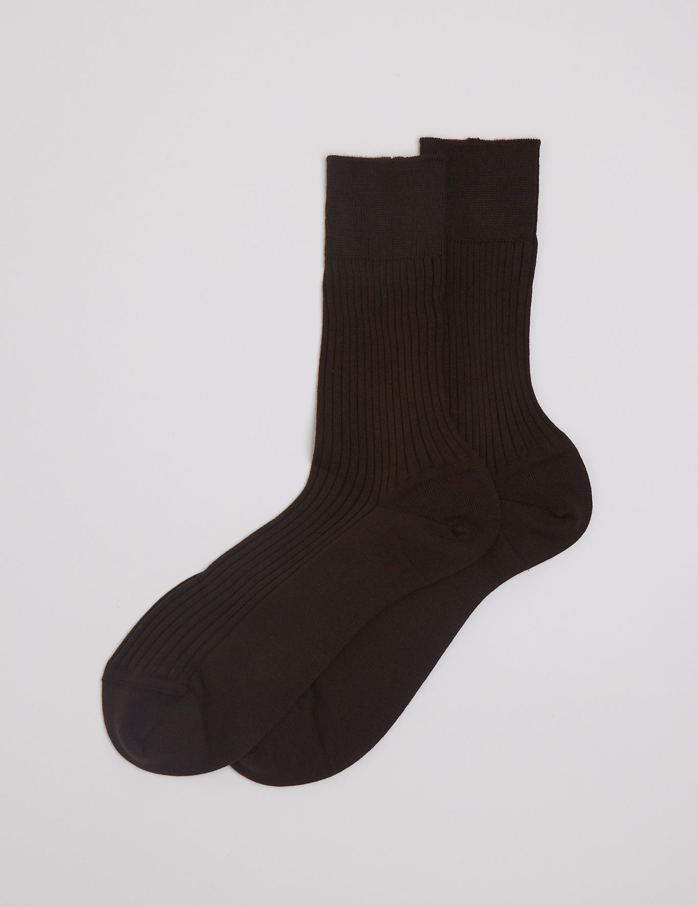 Organic Cotton Ribbed Socks