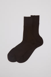 Organic Cotton Ribbed Socks