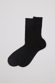 Organic Cotton Ribbed Socks