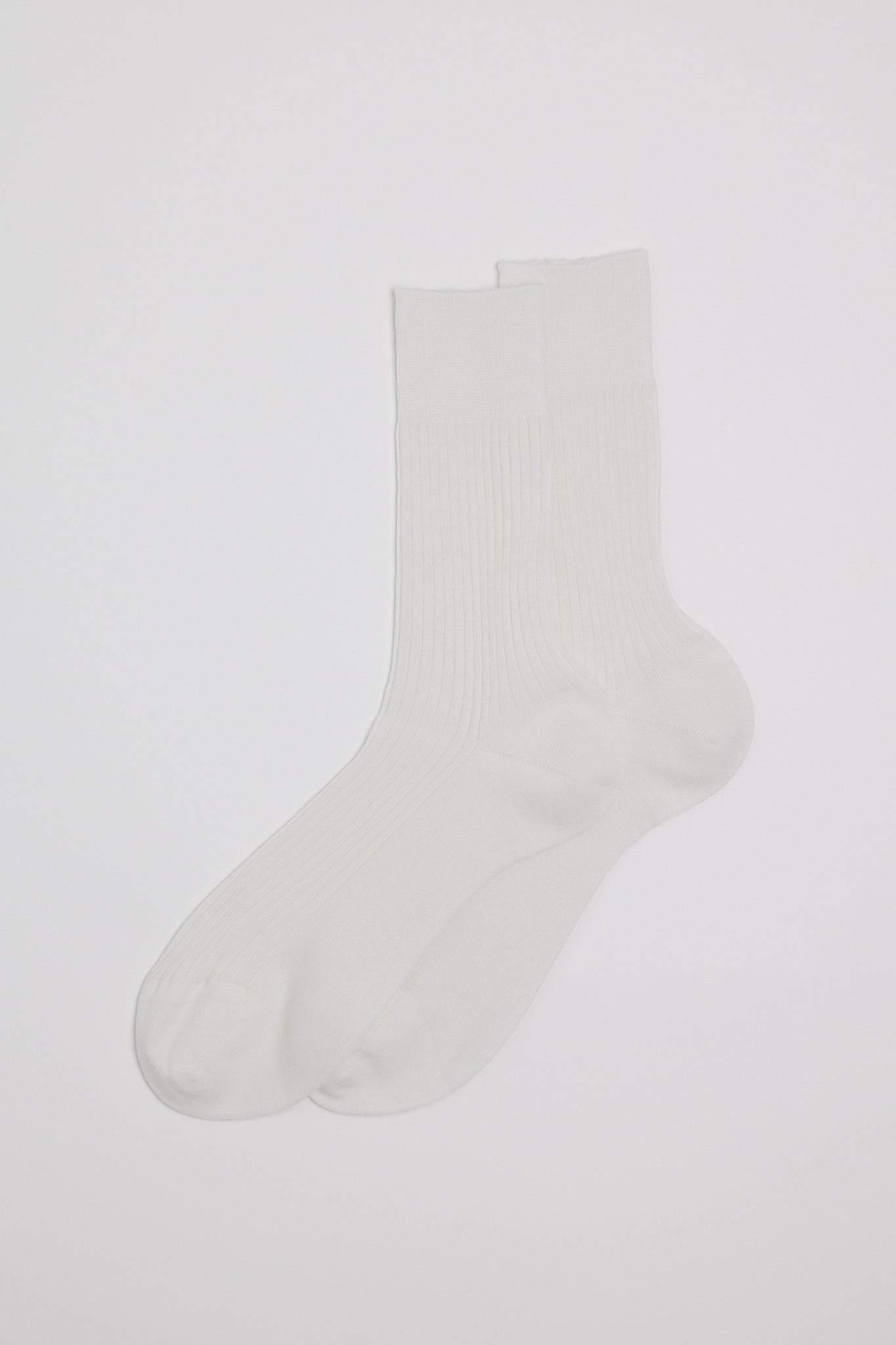 Organic Cotton Ribbed Socks