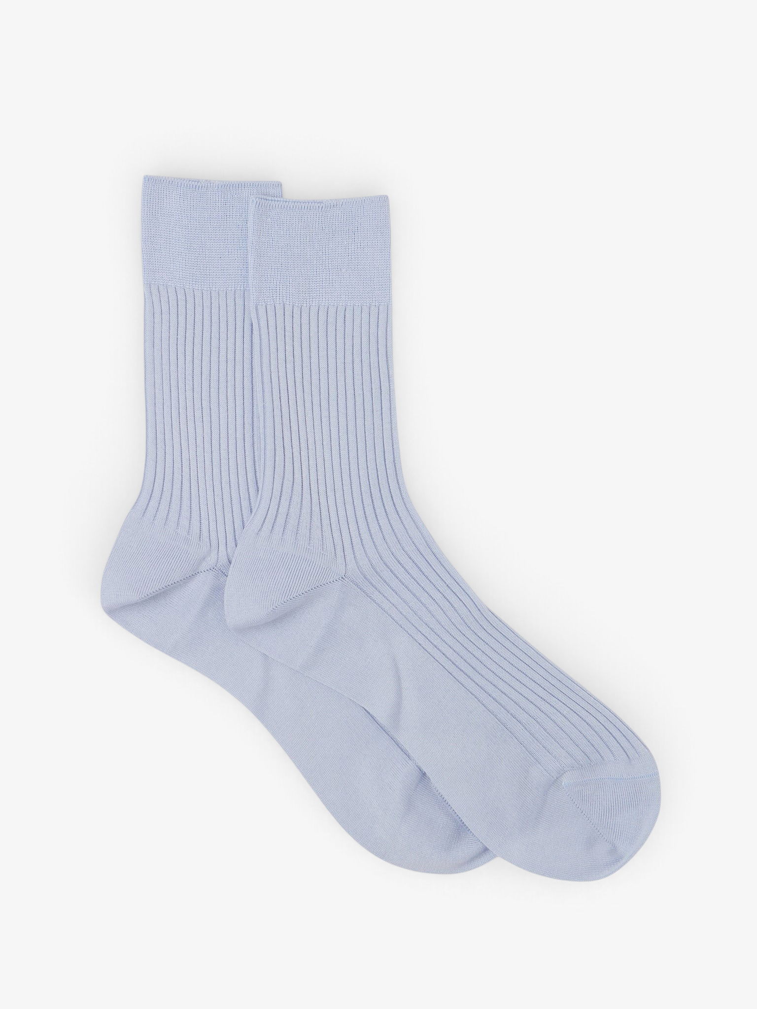 Maria La Rosa Organic Bio Cotton Ribbed Socks, curated by Shop Sommer.
