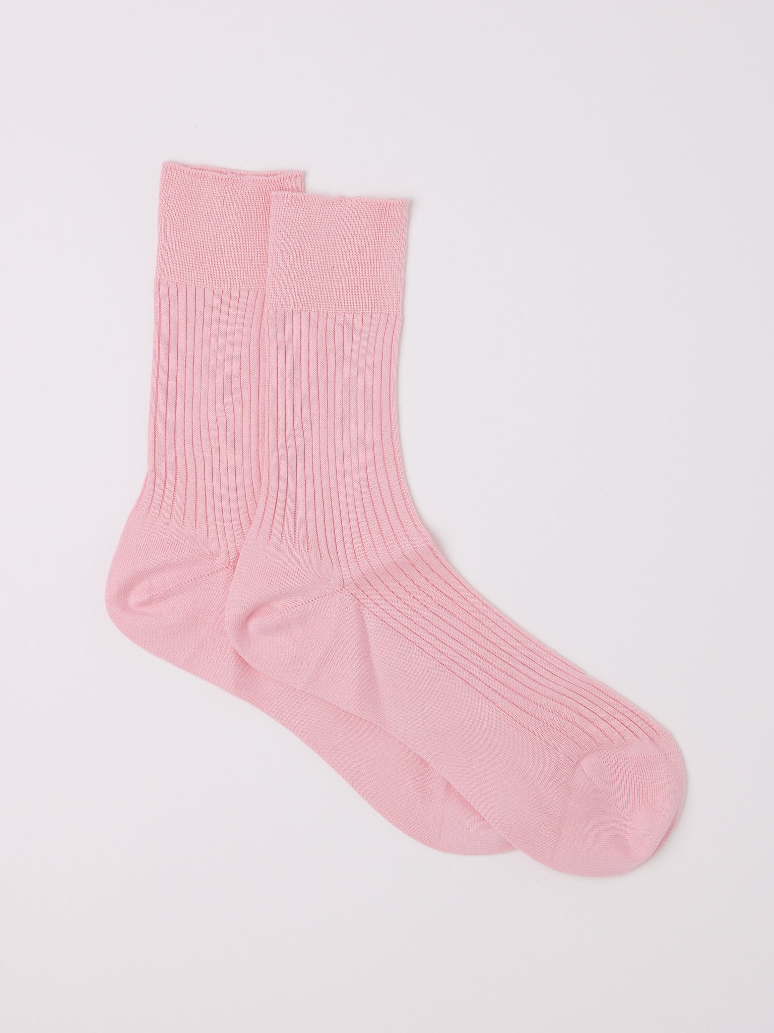 Maria La Rosa Organic Bio Cotton Ribbed Socks, curated by Shop Sommer.