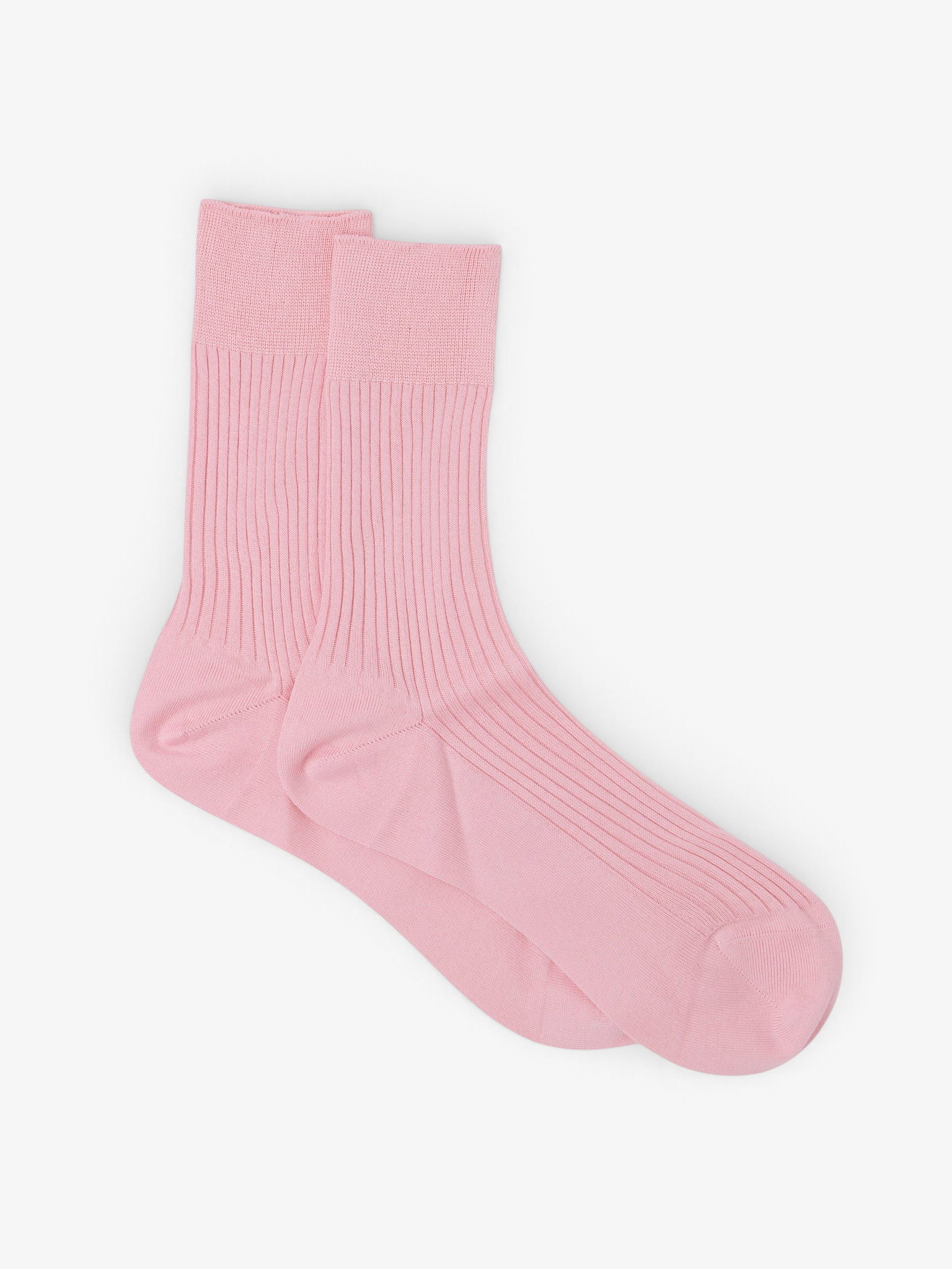Maria La Rosa Organic Bio Cotton Ribbed Socks, curated by Shop Sommer.