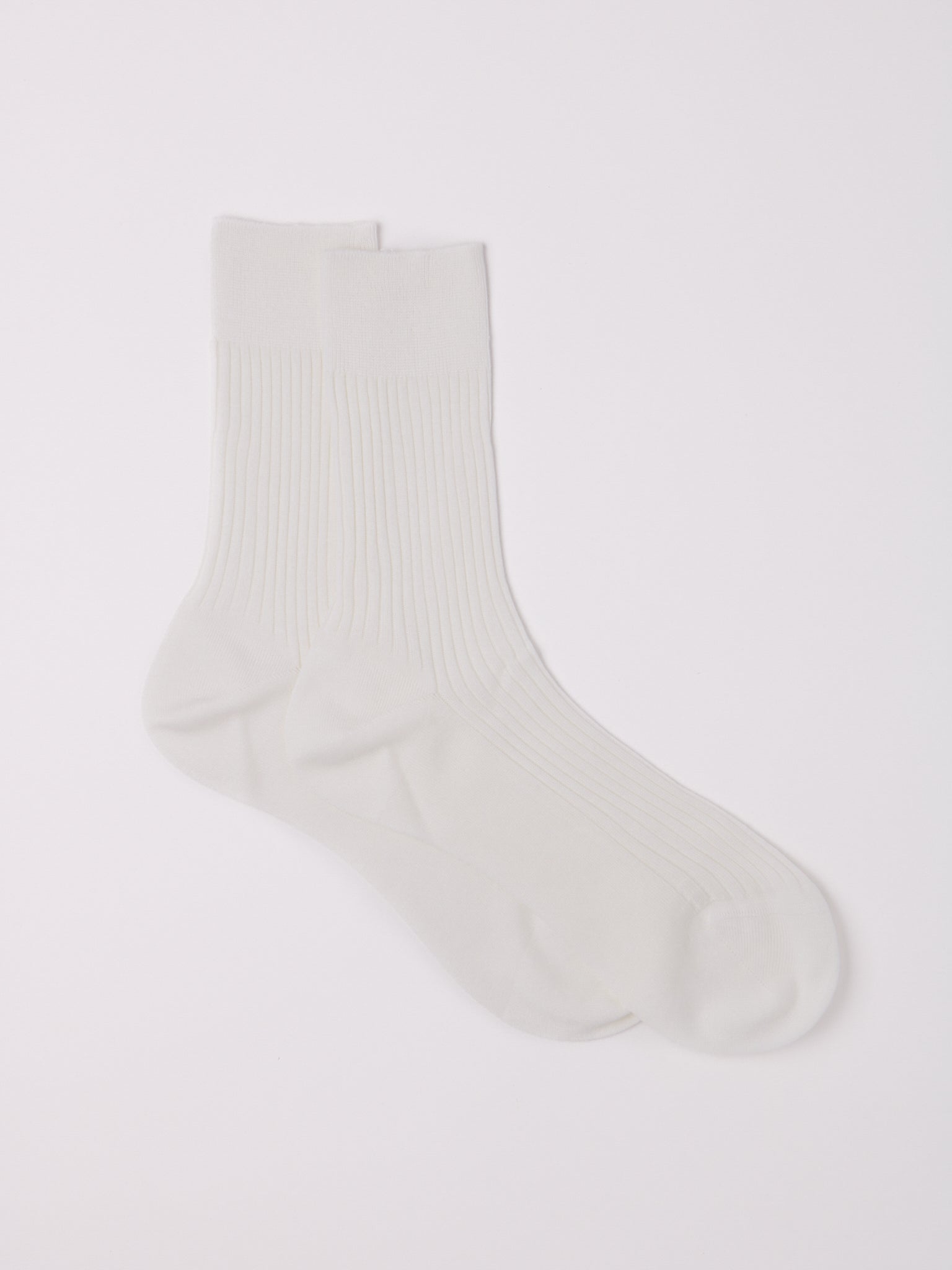 Maria La Rosa Organic Bio Cotton Ribbed Socks, curated by Shop Sommer.