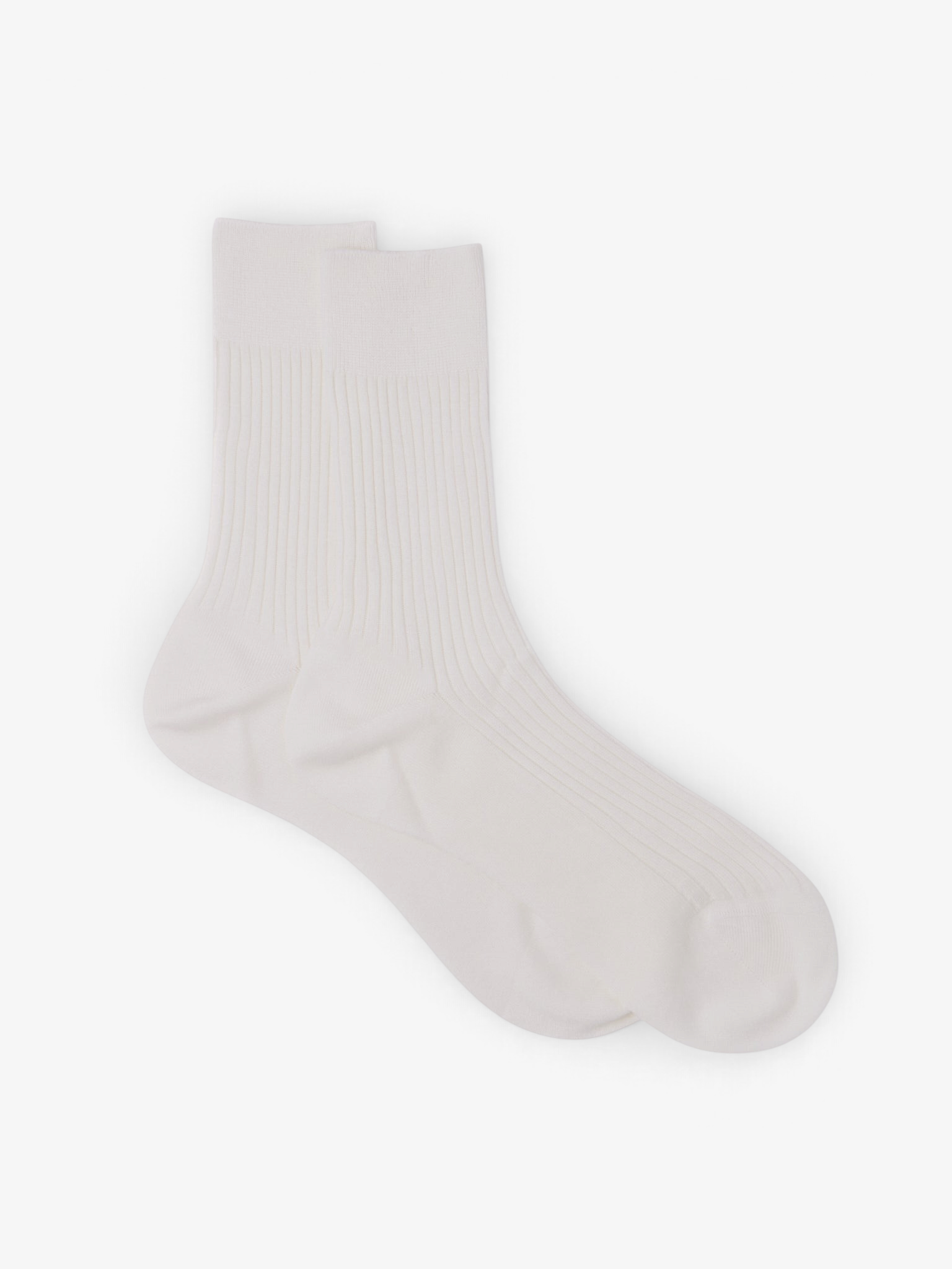 Maria La Rosa Organic Bio Cotton Ribbed Socks, curated by Shop Sommer.