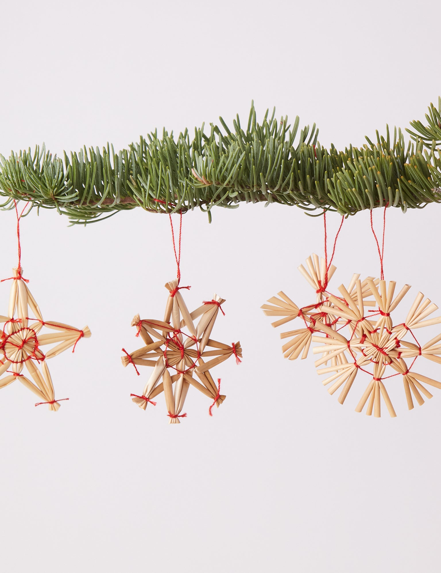 Straw Star Ornament Set, curated by Shop Sommer in San Francisco.
