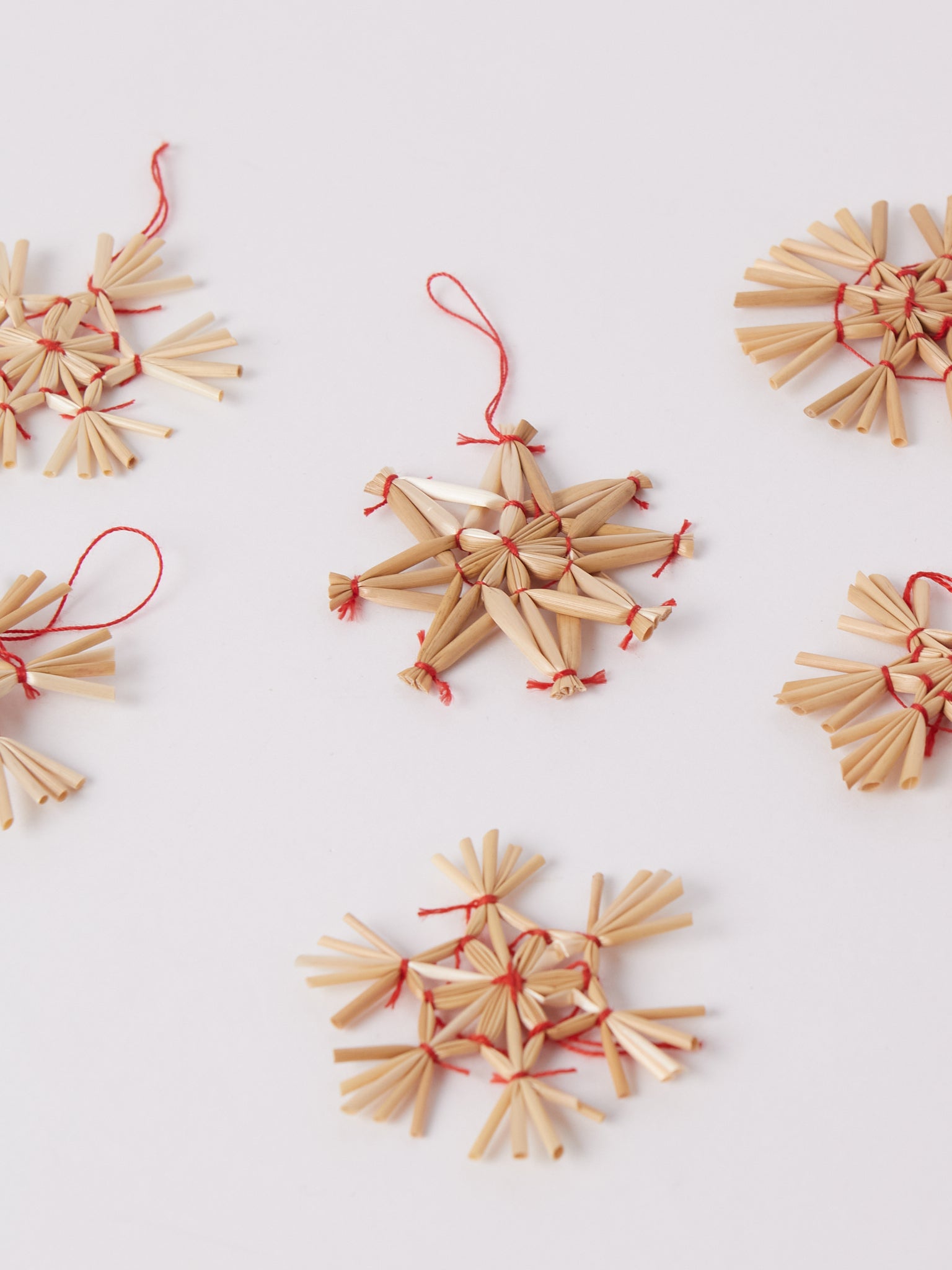 Straw Star Ornament Set, curated by Shop Sommer in San Francisco.