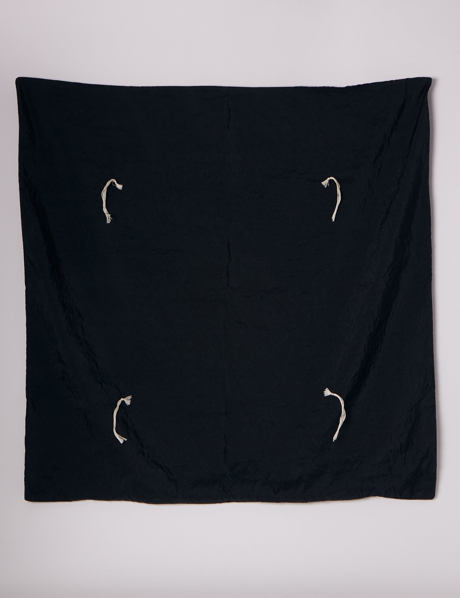 Pien Studios Black Tassel Pillow Cover, curated by Shop Sommer in San Francisco.