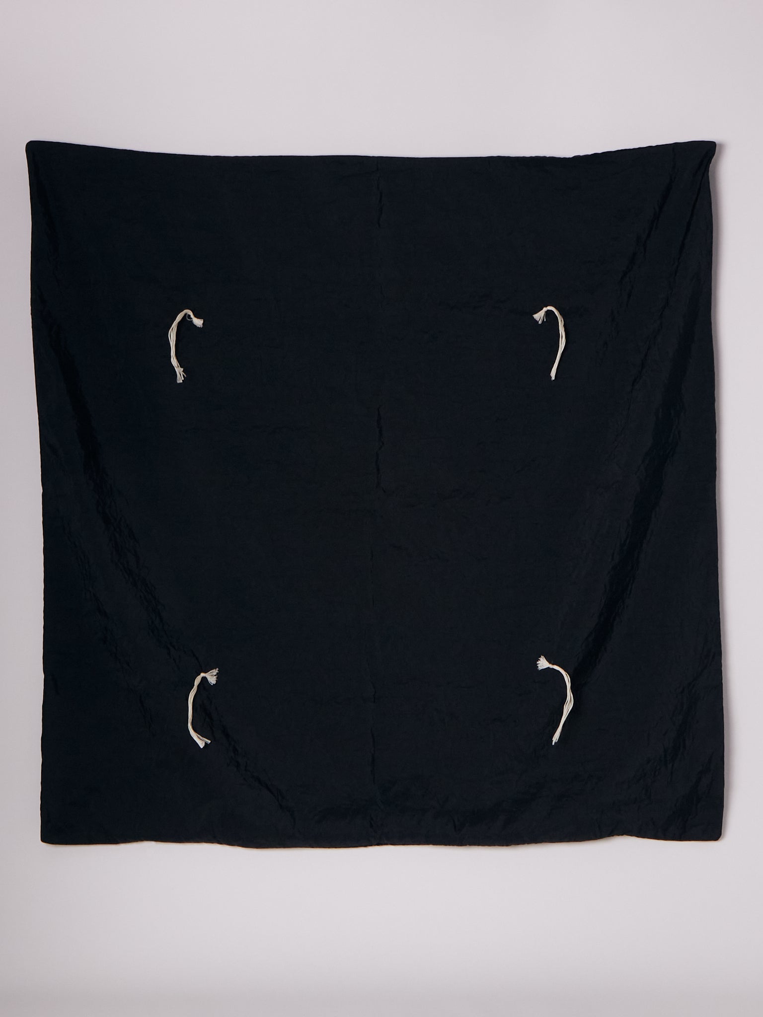 Pien Studios Black Tassel Pillow Cover, curated by Shop Sommer in San Francisco.
