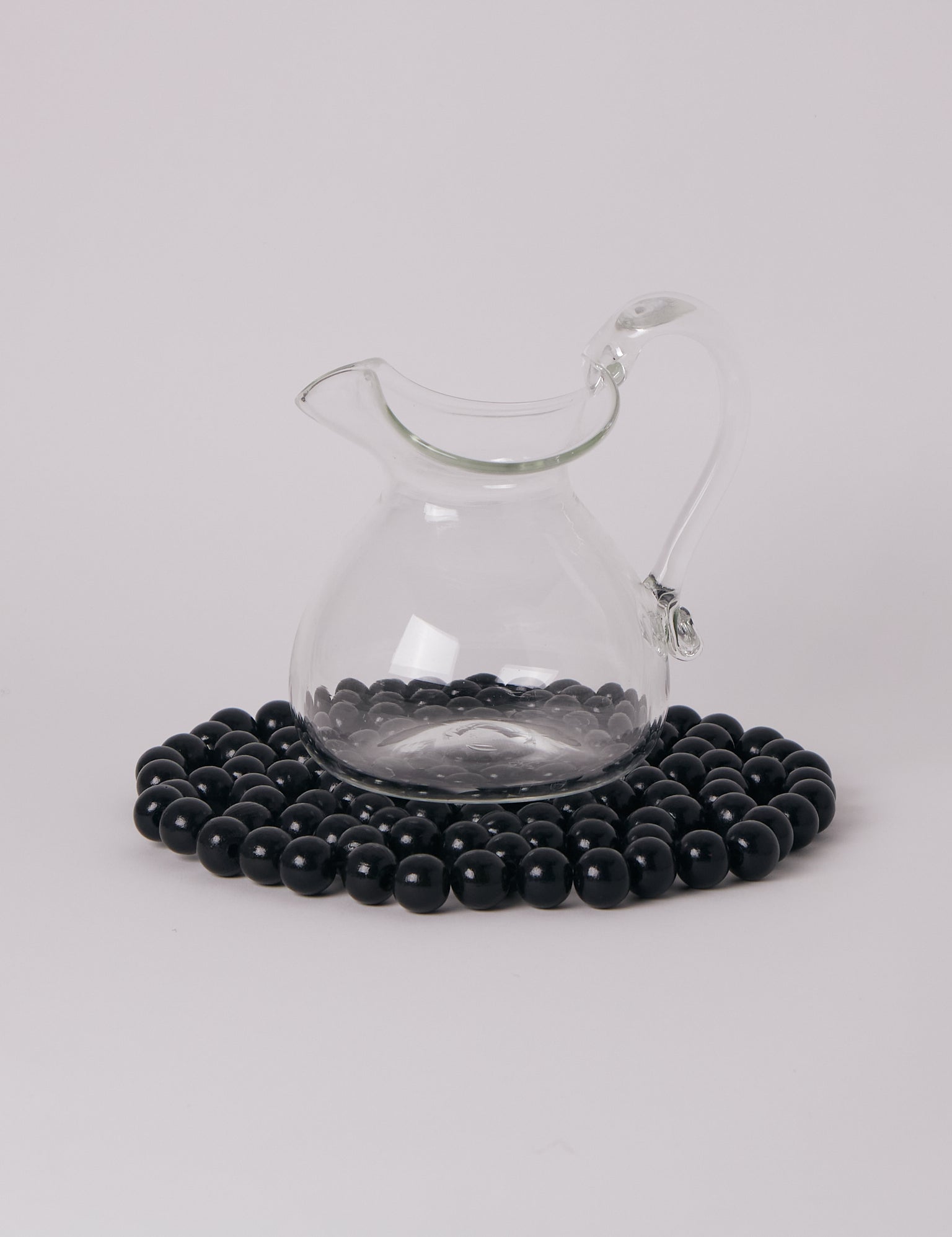 Larco Coaster Large in Black by Pien Studios, curated by Shop Sommer in San Francisco.