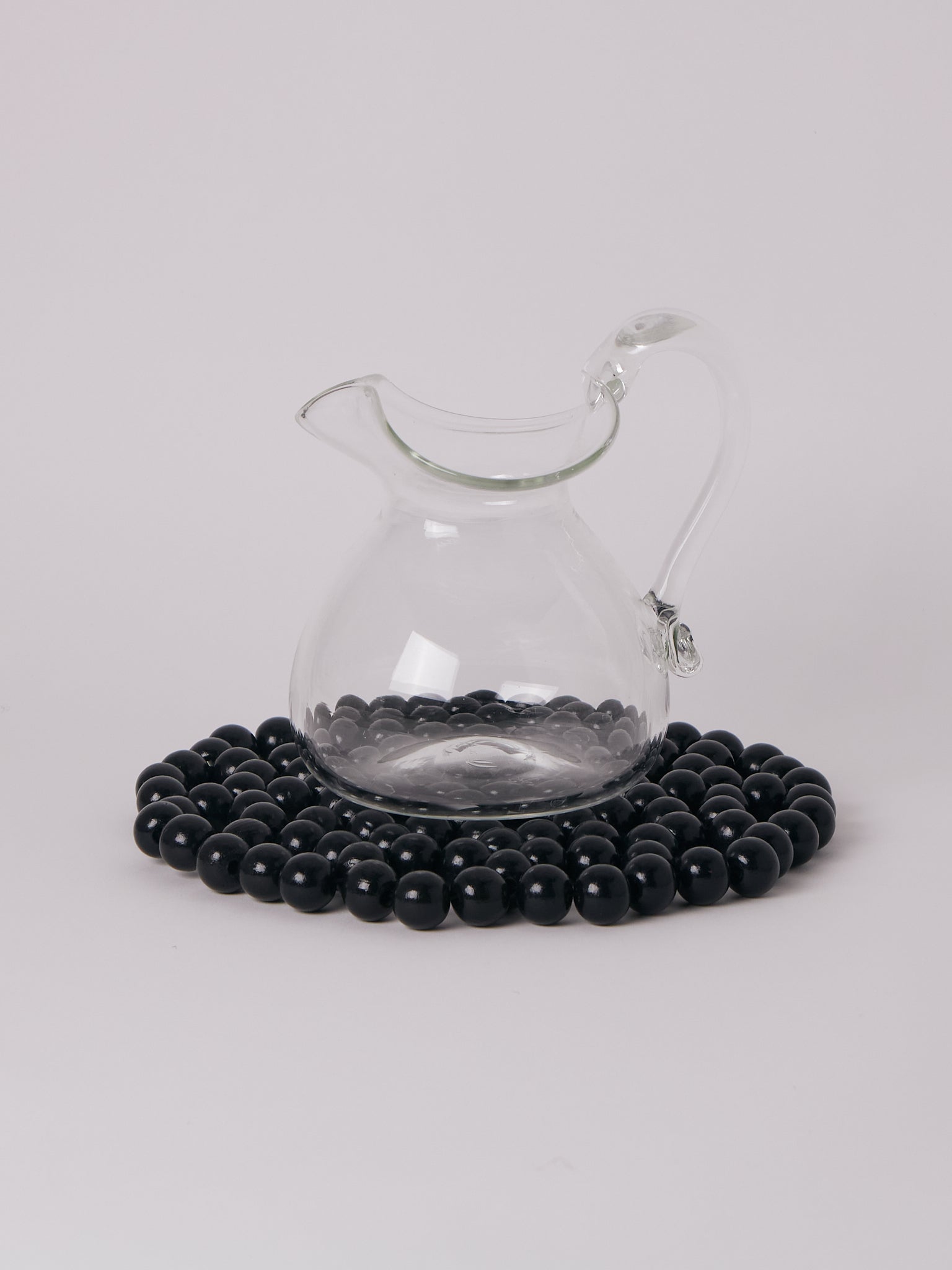 Larco Coaster Large in Black by Pien Studios, curated by Shop Sommer in San Francisco.