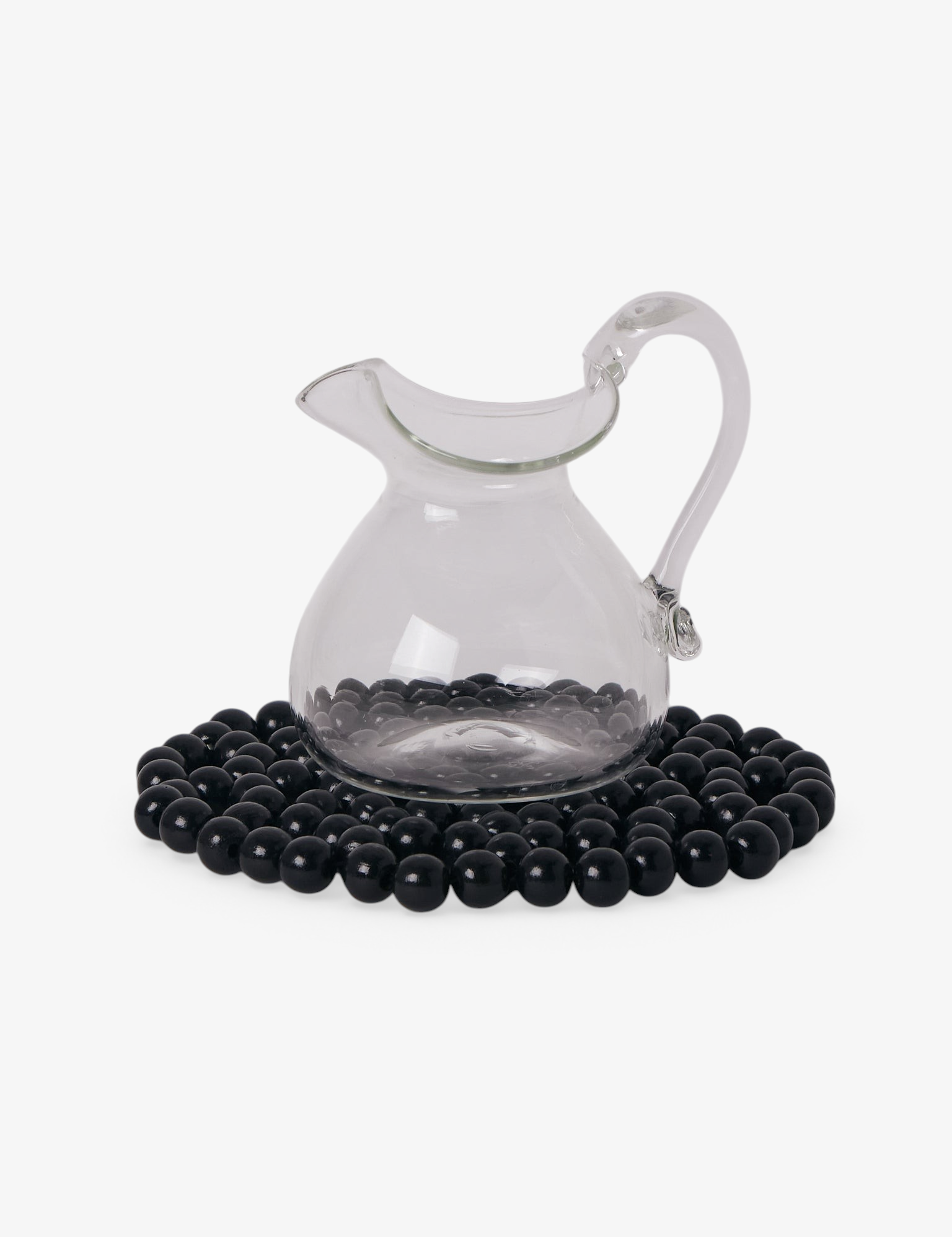 Larco Coaster Large in Black by Pien Studios, curated by Shop Sommer in San Francisco.