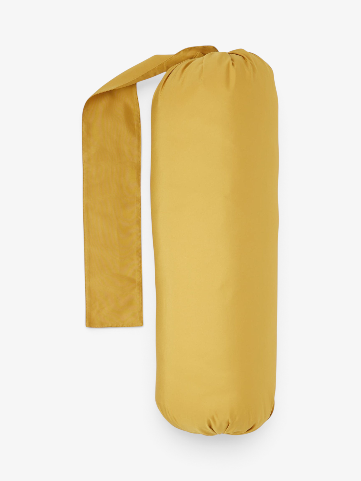 Pien Studios Ochre Bolster Pillow, curated by Shop Sommer in San Francisco.