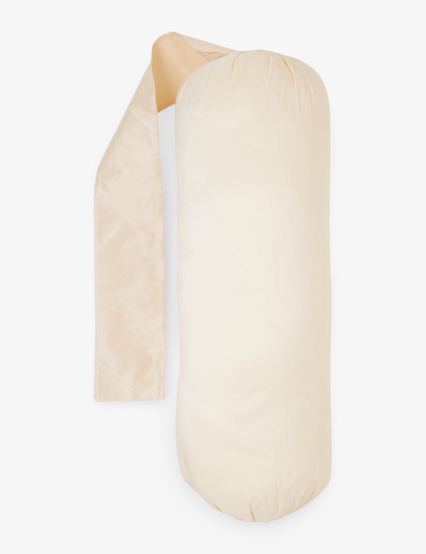 Pien Studios Almond Bolster Pillow, curated by Shop Sommer in San Francisco.