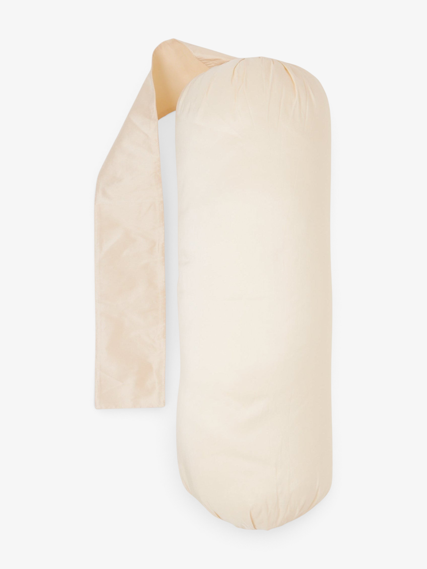 Pien Studios Almond Bolster Pillow, curated by Shop Sommer in San Francisco.
