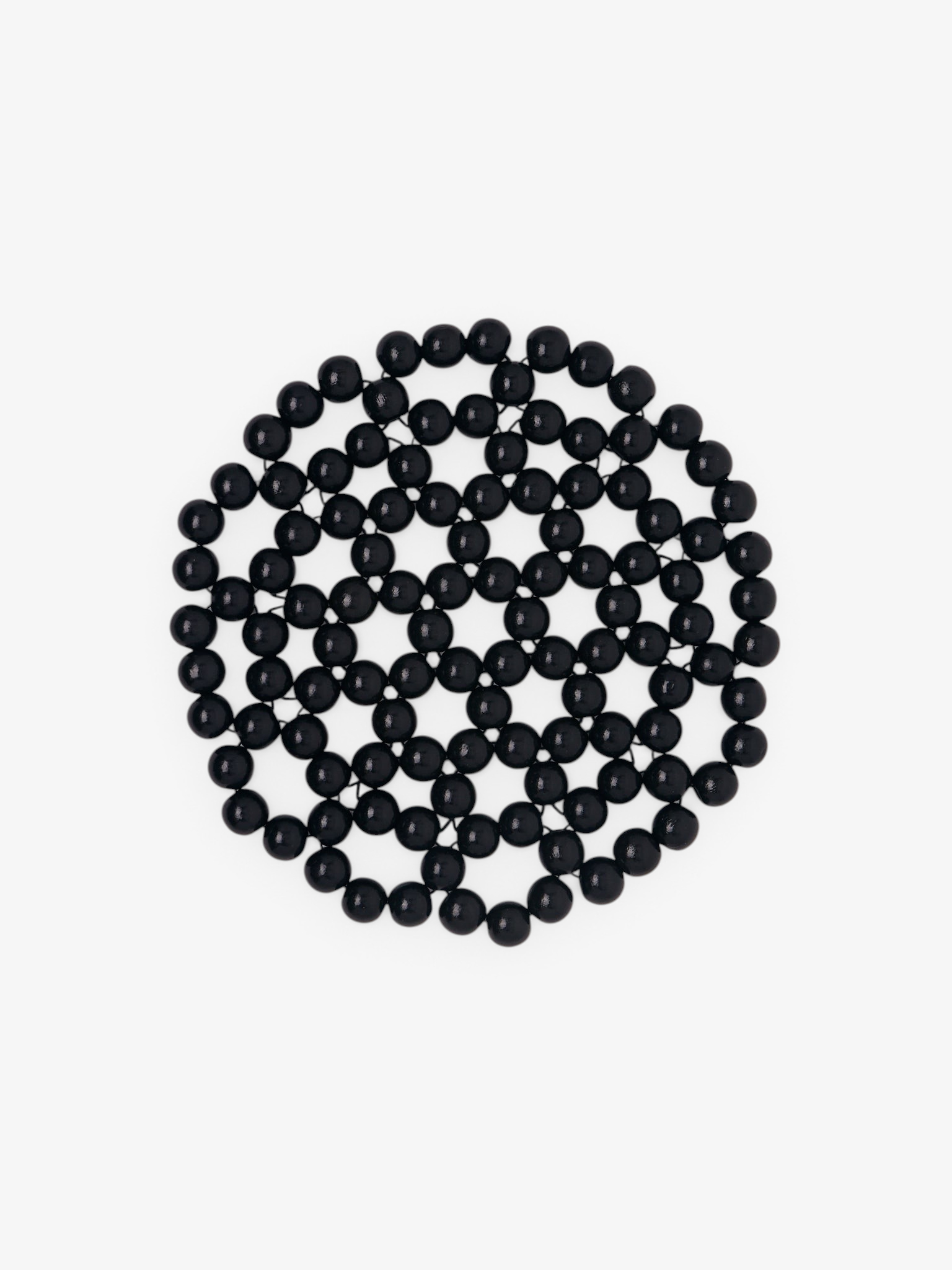 Larco Coaster Large in Black by Pien Studios, curated by Shop Sommer in San Francisco.