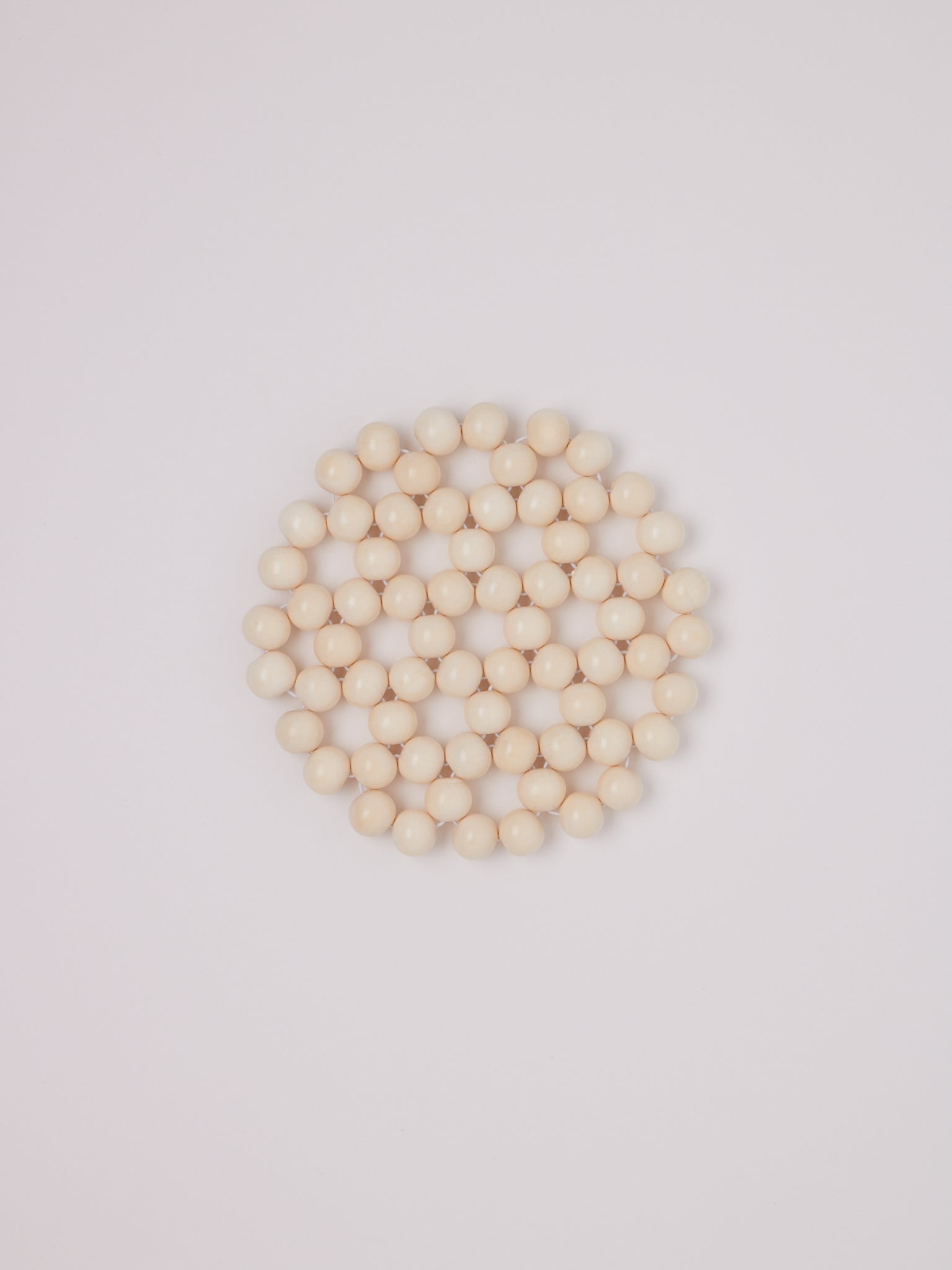 Pien Studios Larco Coaster Medium Tofu, curated by Shop Sommer in San Francisco.