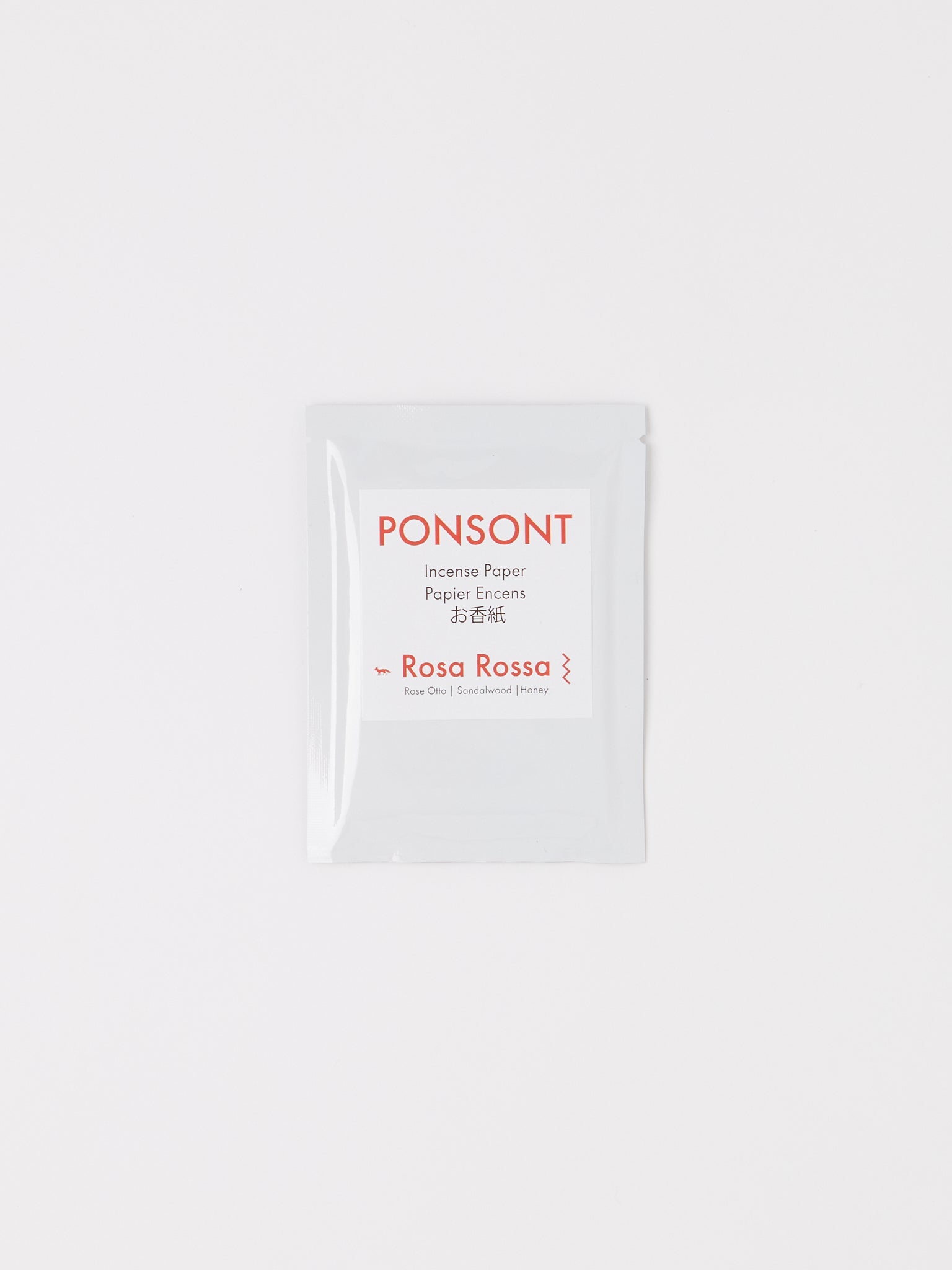 Shop Sommer Ponsont Incense Paper Rosa Rossa