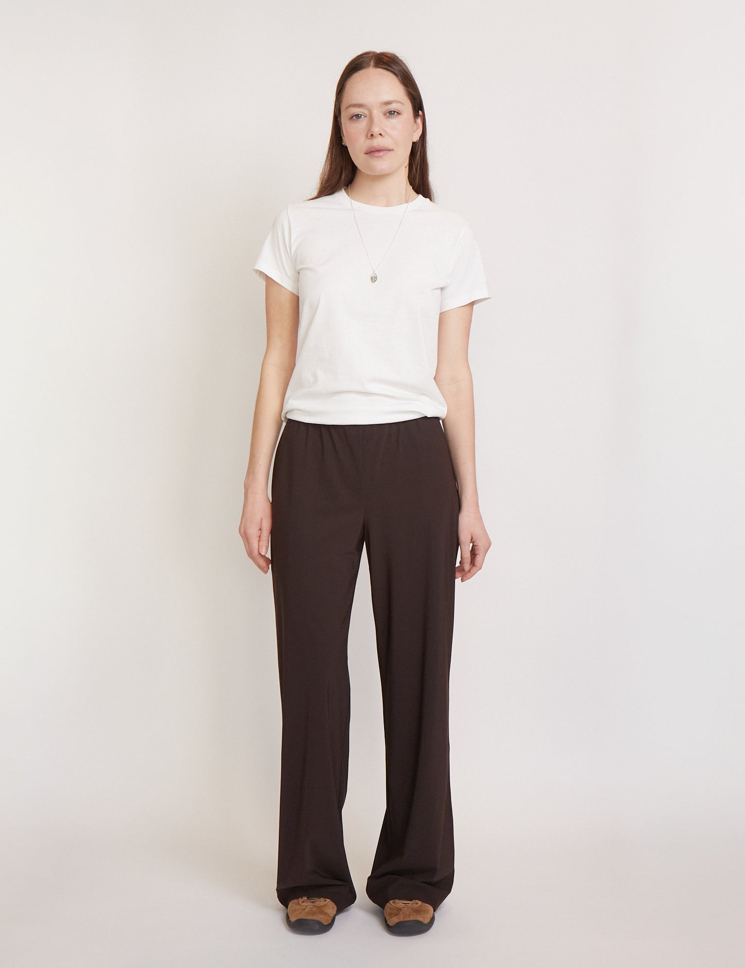 REYÈM Wide Fit Pants Cocoa, curated by Shop Sommer in San Francisco.